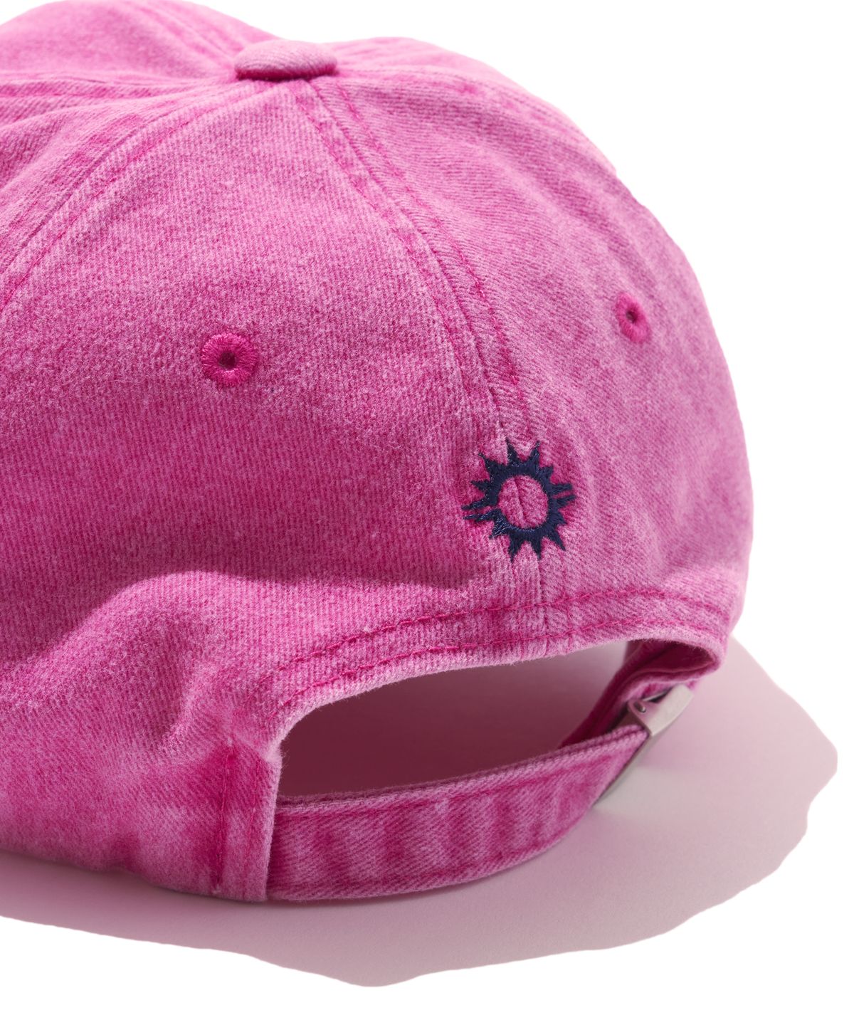헬로 선라이즈(HELLO SUNRISE) H Logo Cotton Ball Cap_Pink