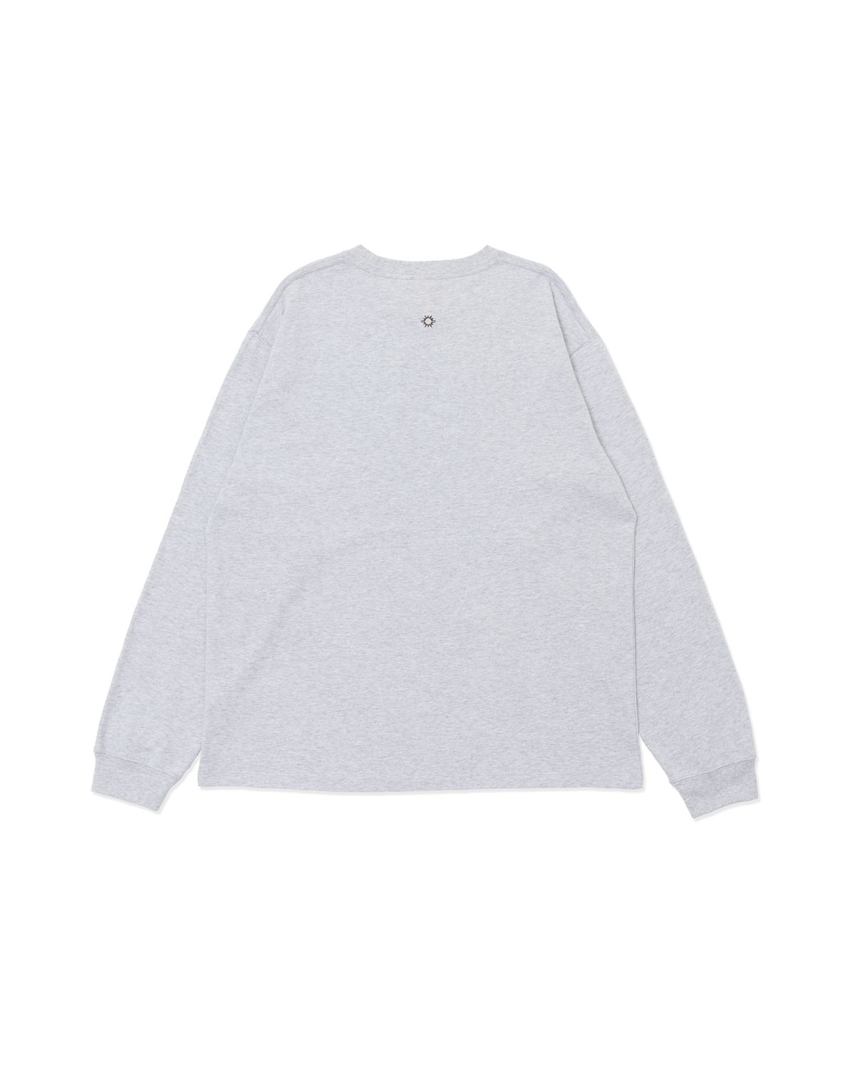헬로 선라이즈(HELLO SUNRISE) Sun Stamp L/S Tee_Gray