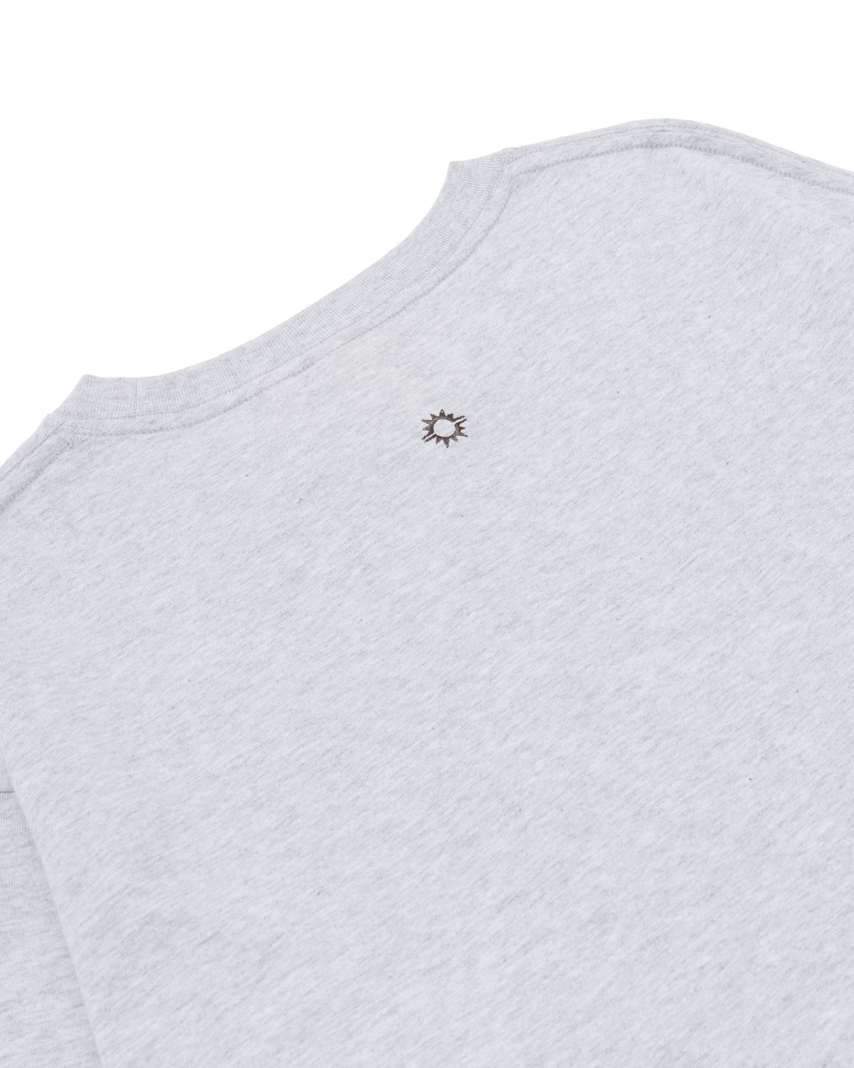 헬로 선라이즈(HELLO SUNRISE) Sun Stamp L/S Tee_Gray