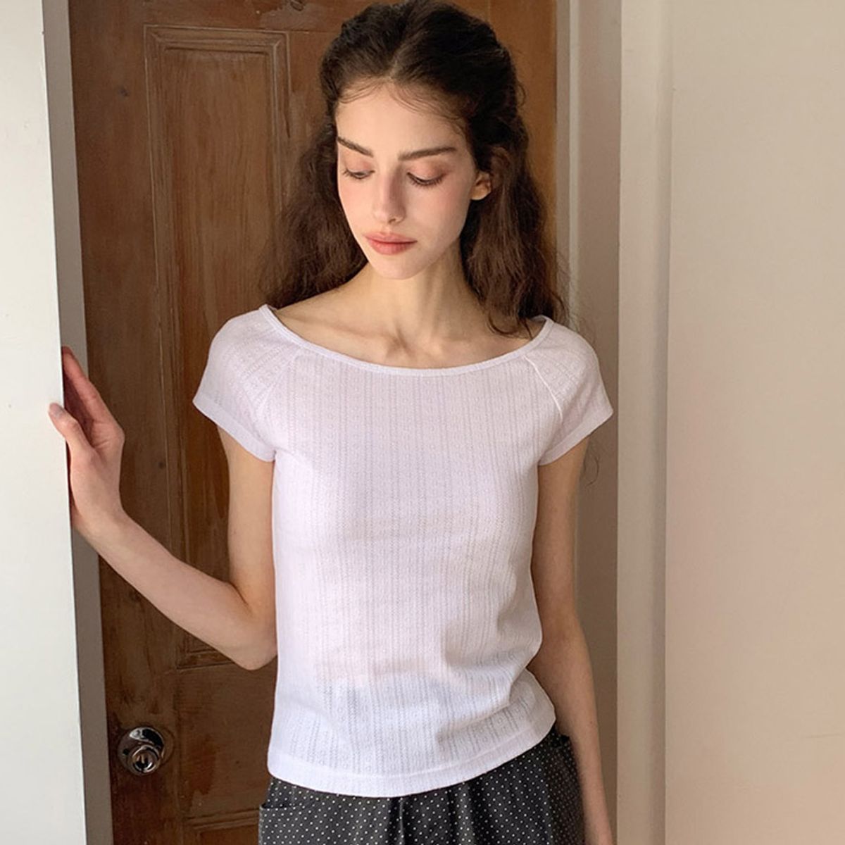 리리수(LILISU) Ivy Tshirts / White