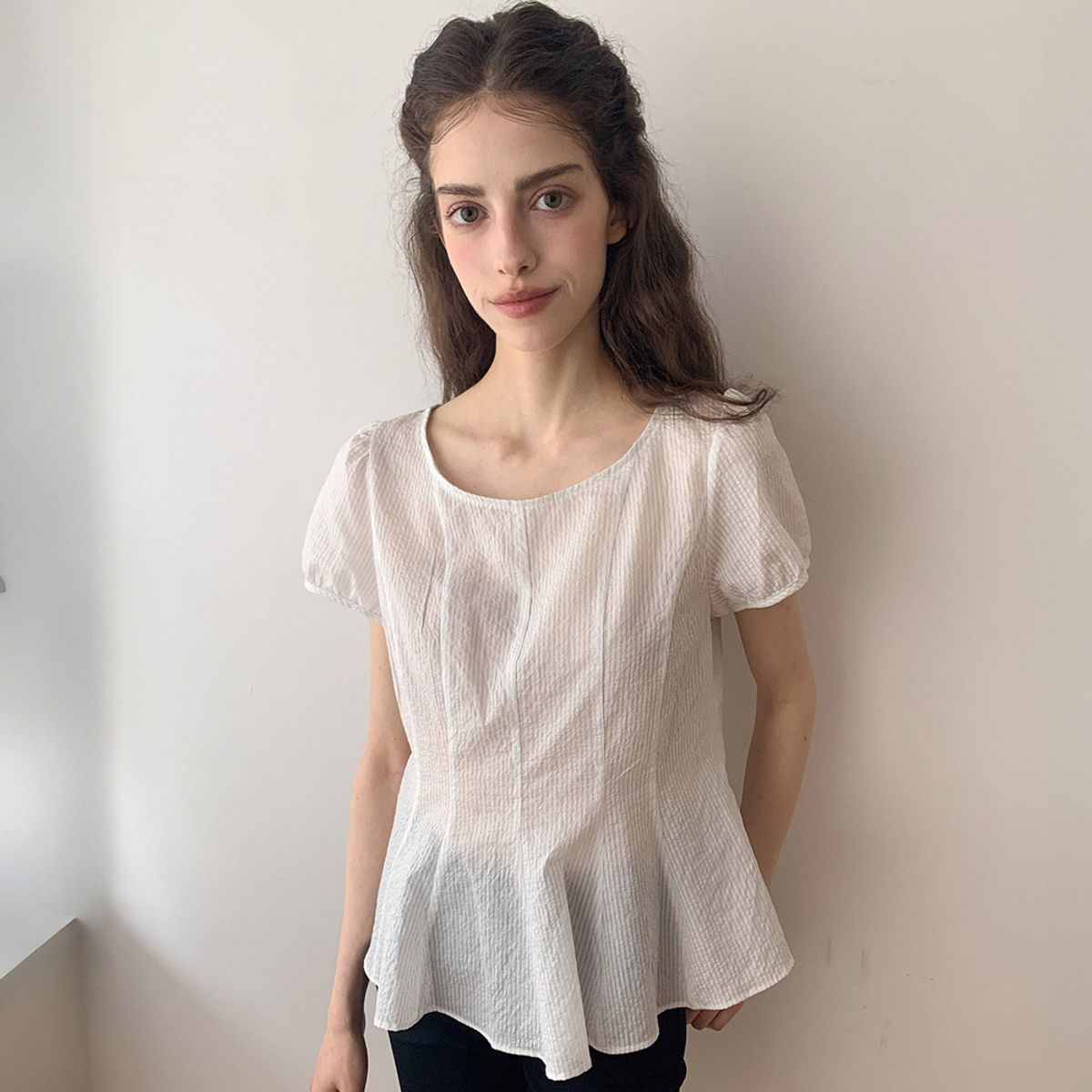 리리수(LILISU) Masion Blouse / White