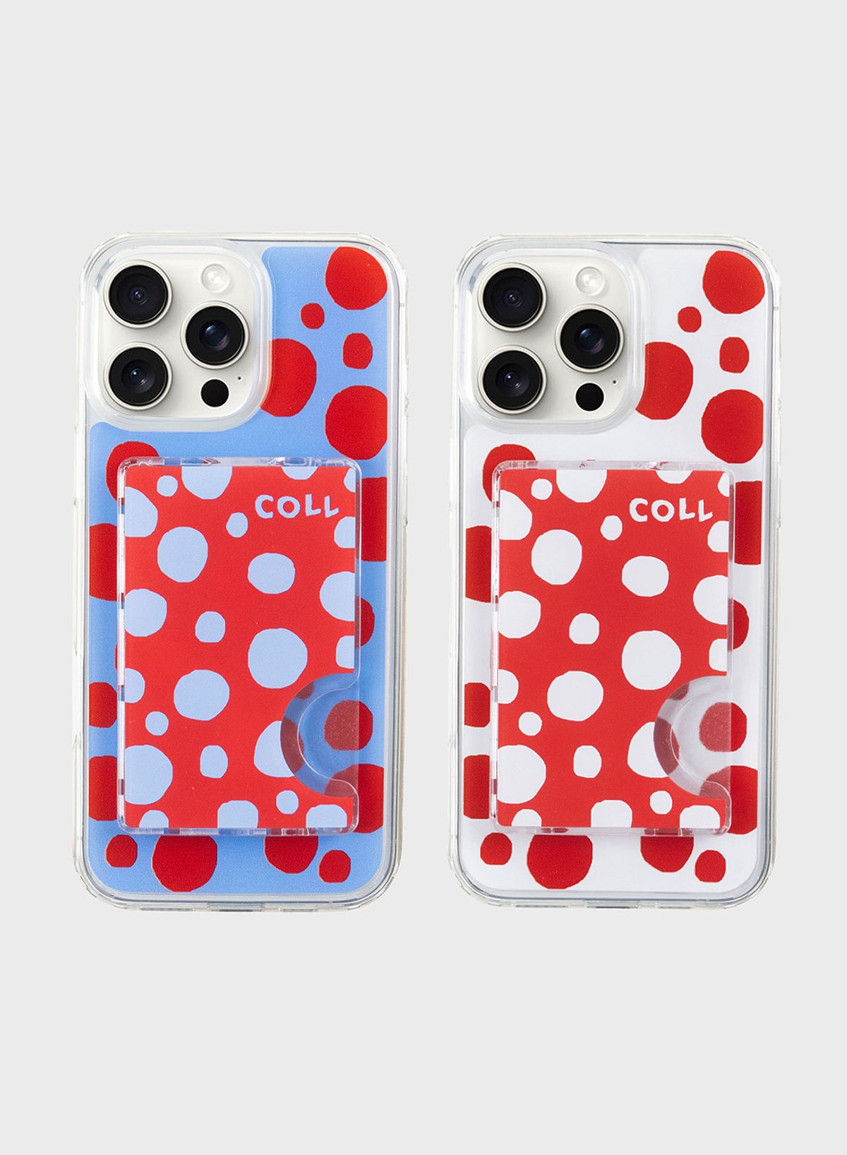 꼴라주바캉스(COLLAGEVACANCE) Polka Dot MagSafe Case (폰케이스) - 4color