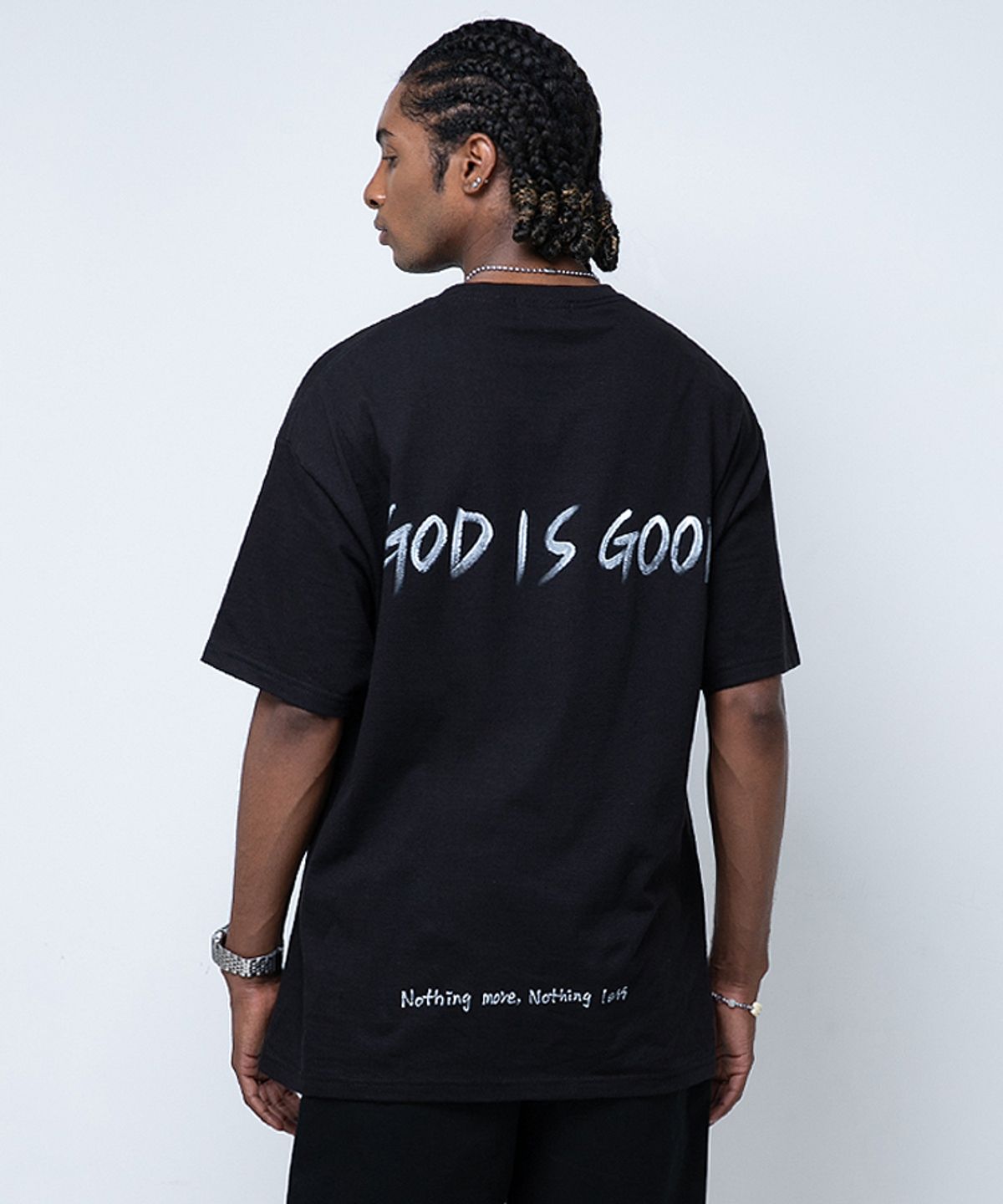 스트라이크(STRIKE) Just Drop Longline Tee (BLACK)