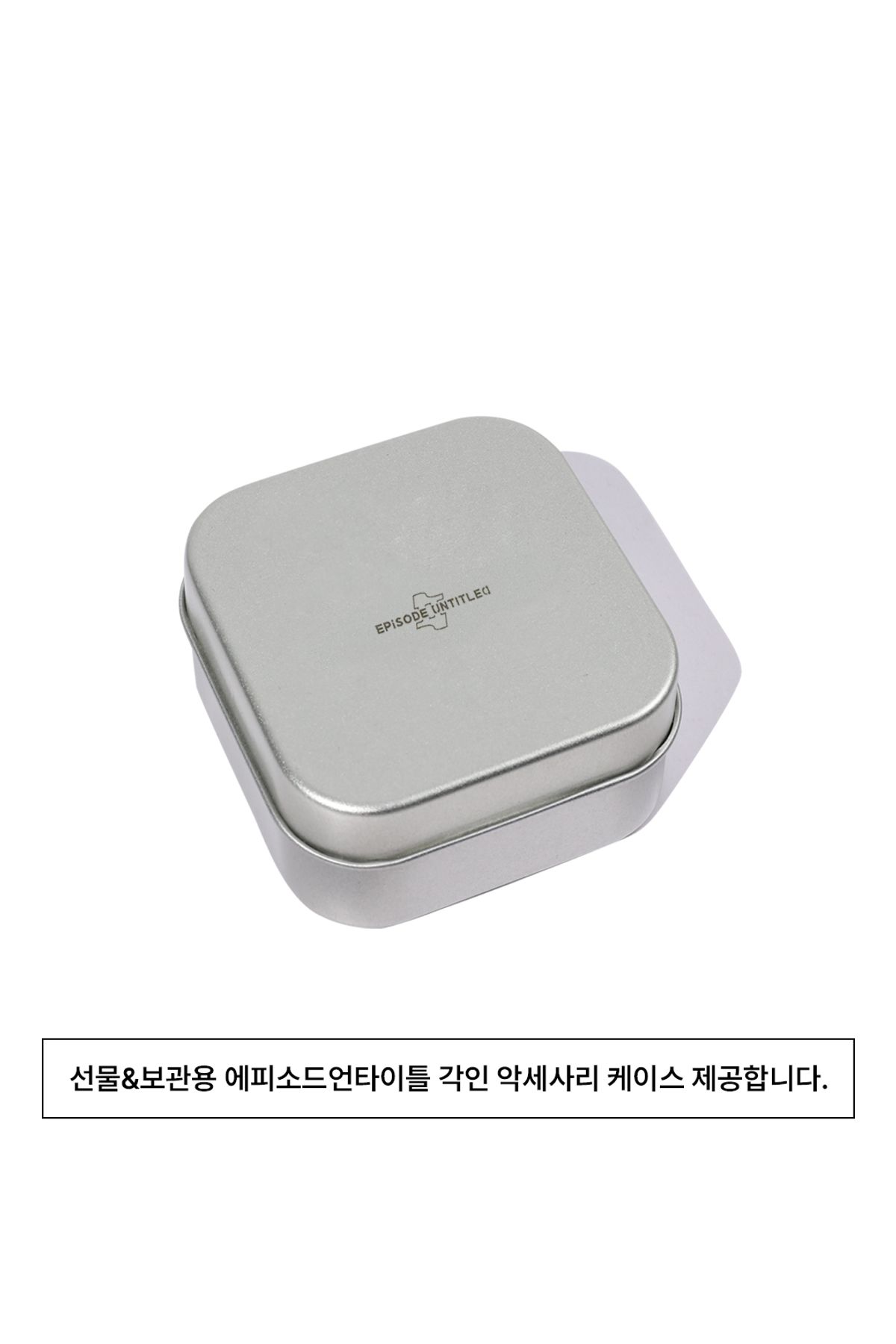 에피소드 언타이틀(EPISODE UNTITLED) 육각 레더 팔찌