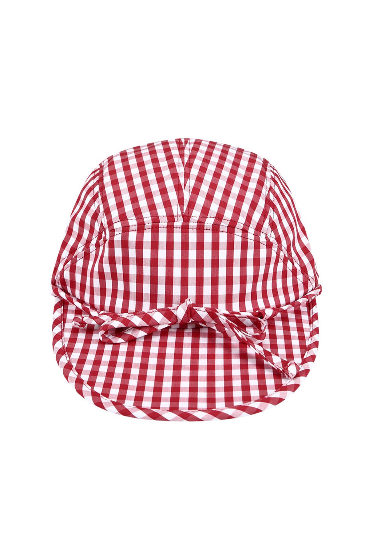 유체 프레타 포르테(YOUCHE PRET A PORTER) DR GINGHAM CHECK DUCK CAP Red