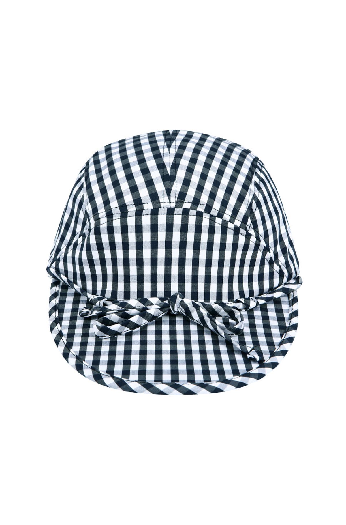 유체 프레타 포르테(YOUCHE PRET A PORTER) DR GINGHAM CHECK DUCK CAP Navy