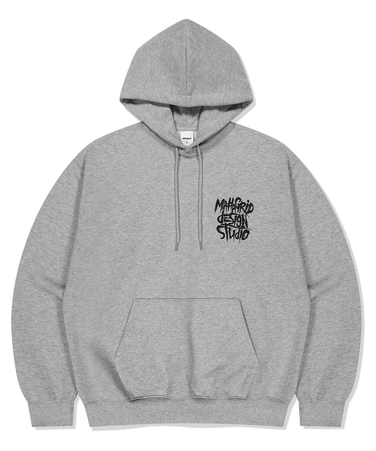 마하그리드(MAHAGRID) SLASH LOGO HOODIE GREY(MG2FFMM427A)