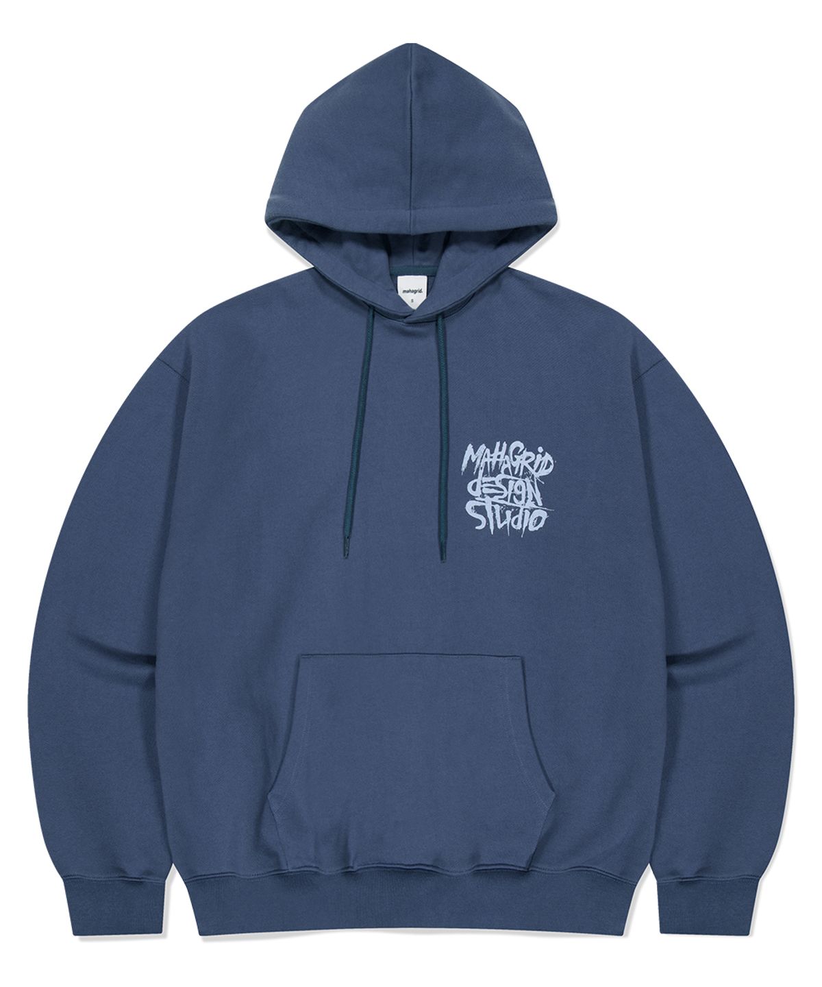 마하그리드(MAHAGRID) SLASH LOGO HOODIE NAVY(MG2FFMM427A)