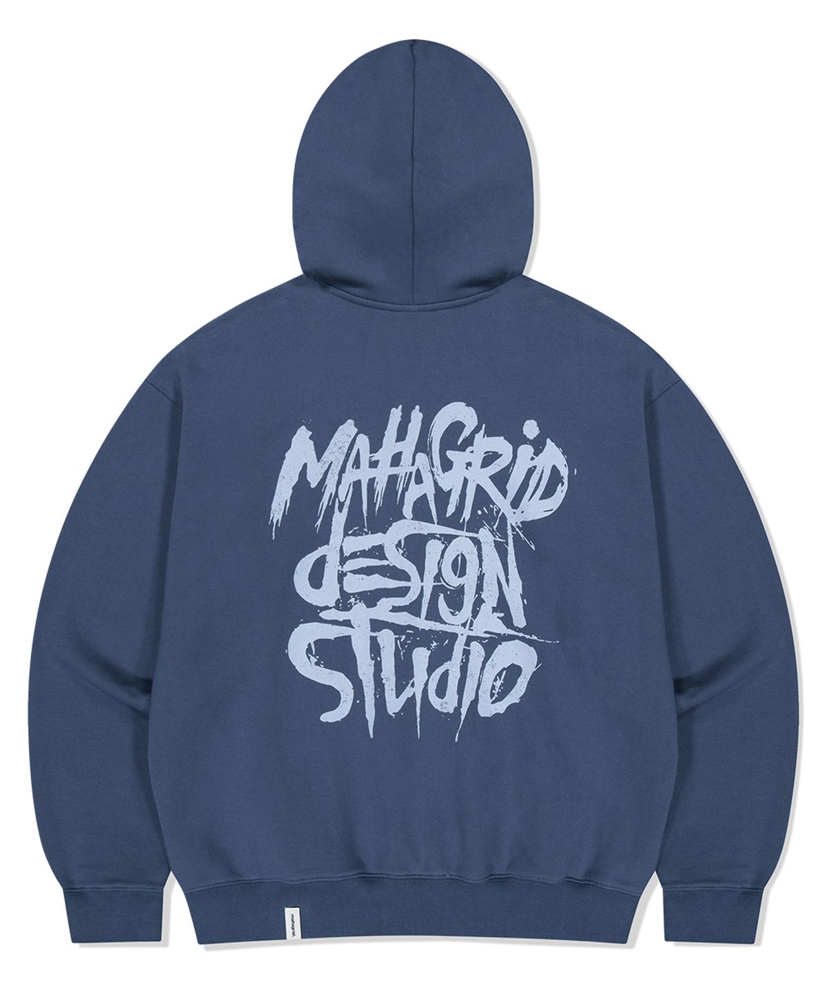 마하그리드(MAHAGRID) SLASH LOGO HOODIE NAVY(MG2FFMM427A)