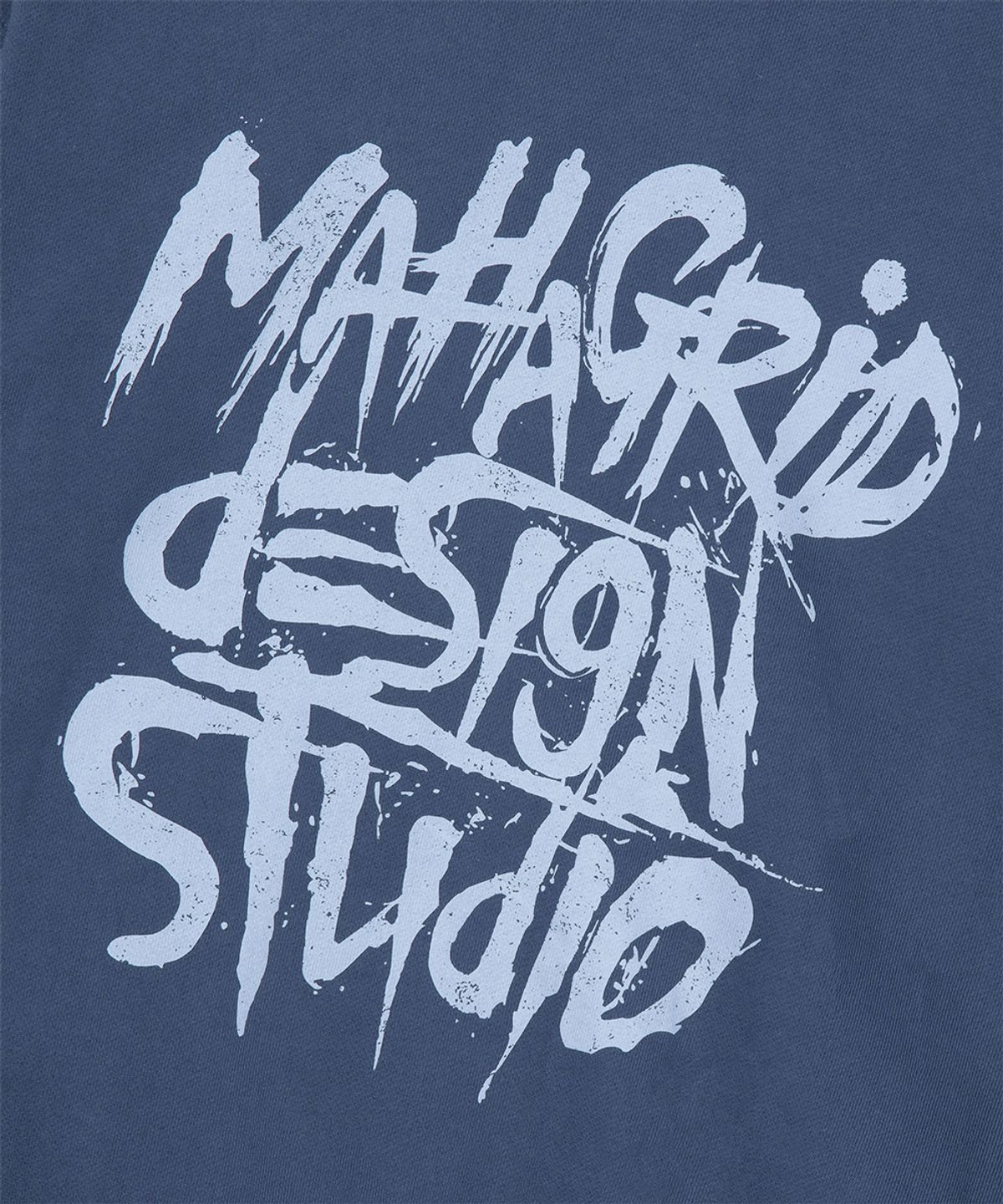 마하그리드(MAHAGRID) SLASH LOGO HOODIE NAVY(MG2FFMM427A)