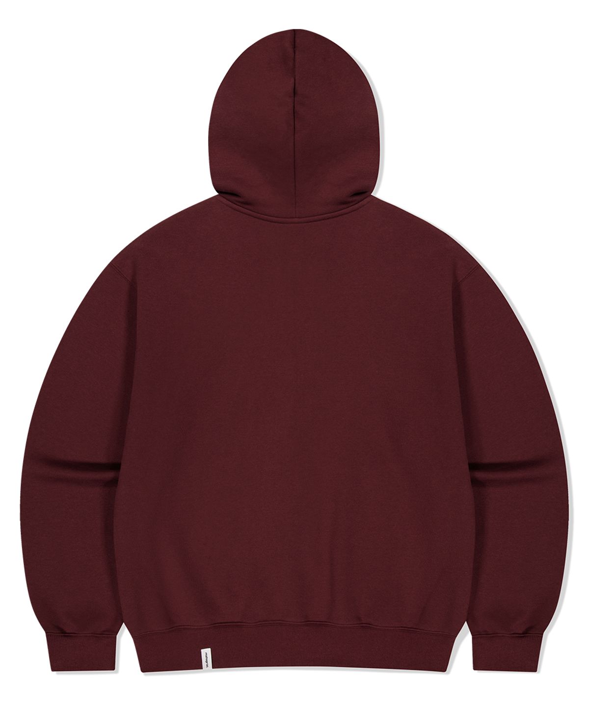 마하그리드(MAHAGRID) APPLIQUE ZIP UP HOODIE BURGUNDY(MG2CFMM428A)