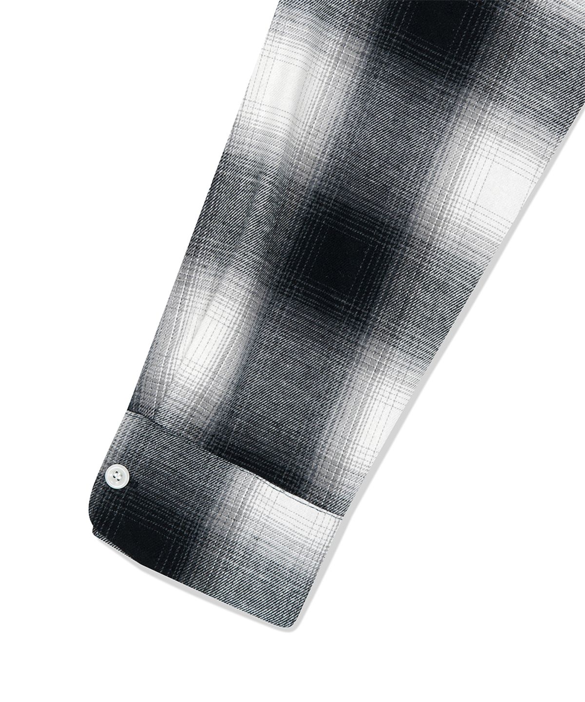 마하그리드(MAHAGRID) CUT OFF FLANNEL CHECK SHIRT BLACK(MG2FFMW321A)