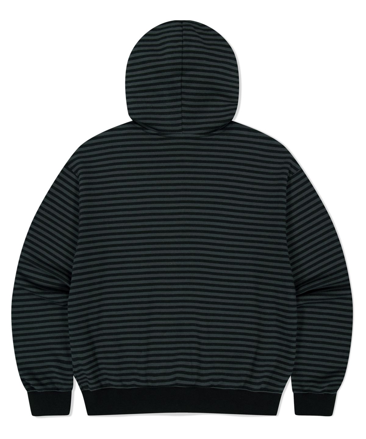 마하그리드(MAHAGRID) EMPTY STRIPE ZIP UP HOODIE BLACK(MG2FFMM498A)