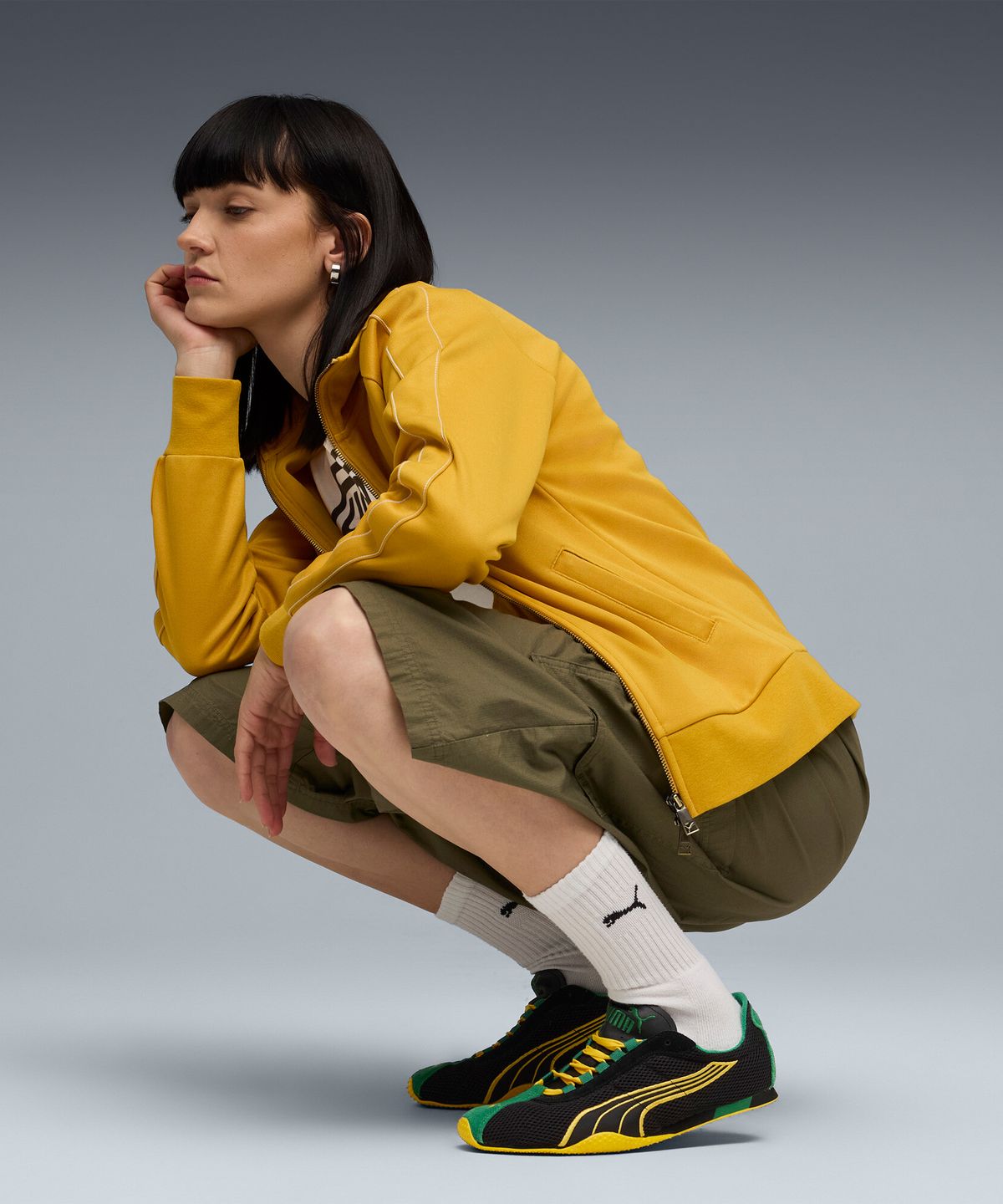 푸마(PUMA) H-Street OG - 블랙:옐로우시즐 / 403775-02