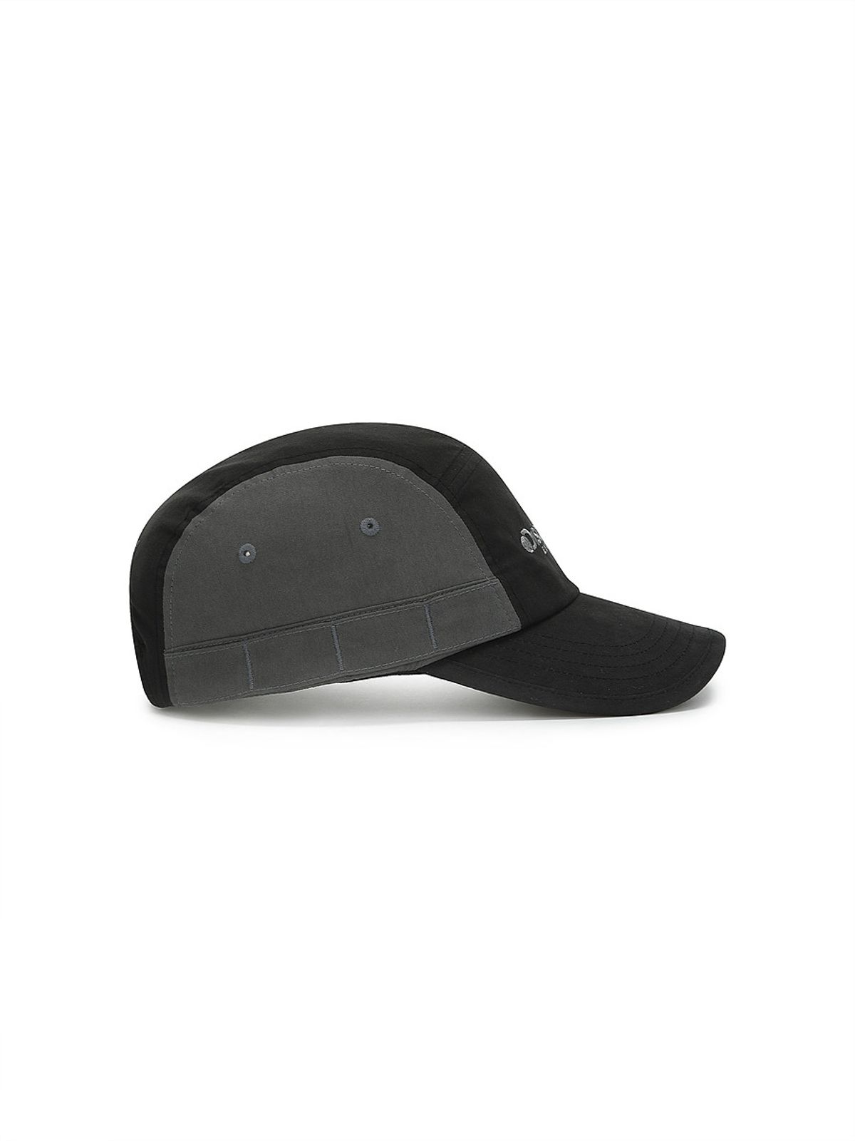 디스커버리 익스페디션(DISCOVERY EXPEDITION) 워싱 코튼 컬러블럭 캠프캡 (BLACK)