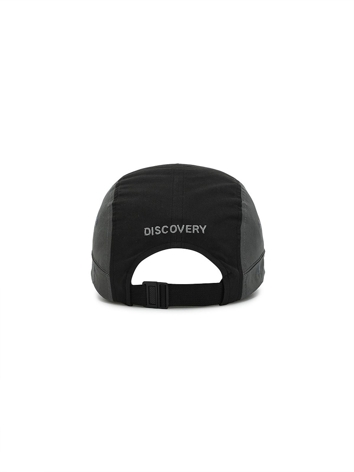 디스커버리 익스페디션(DISCOVERY EXPEDITION) 워싱 코튼 컬러블럭 캠프캡 (BLACK)