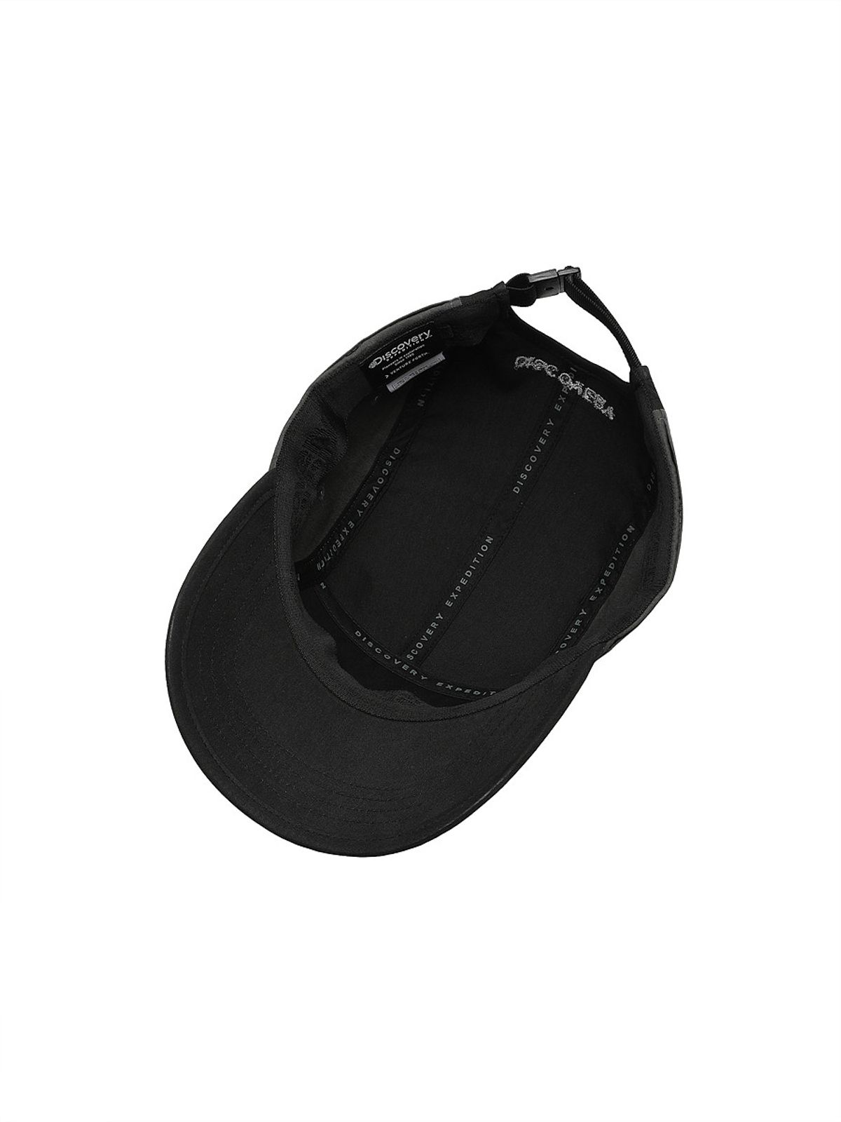 디스커버리 익스페디션(DISCOVERY EXPEDITION) 워싱 코튼 컬러블럭 캠프캡 (BLACK)