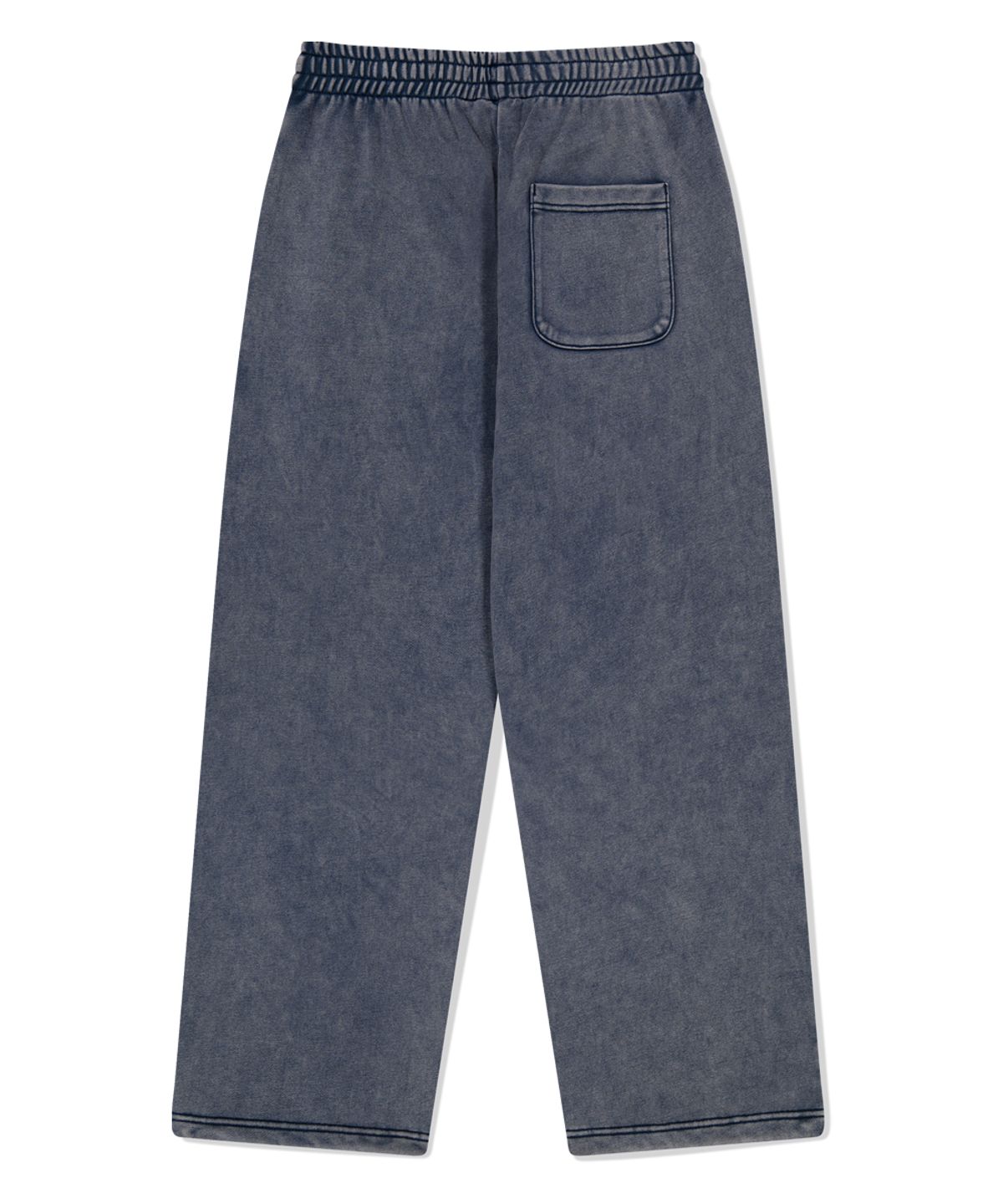 마하그리드(MAHAGRID) WASHED CUT OFF APPLIQUE SWEAT PANT NAVY(MG2FFMPA06A)