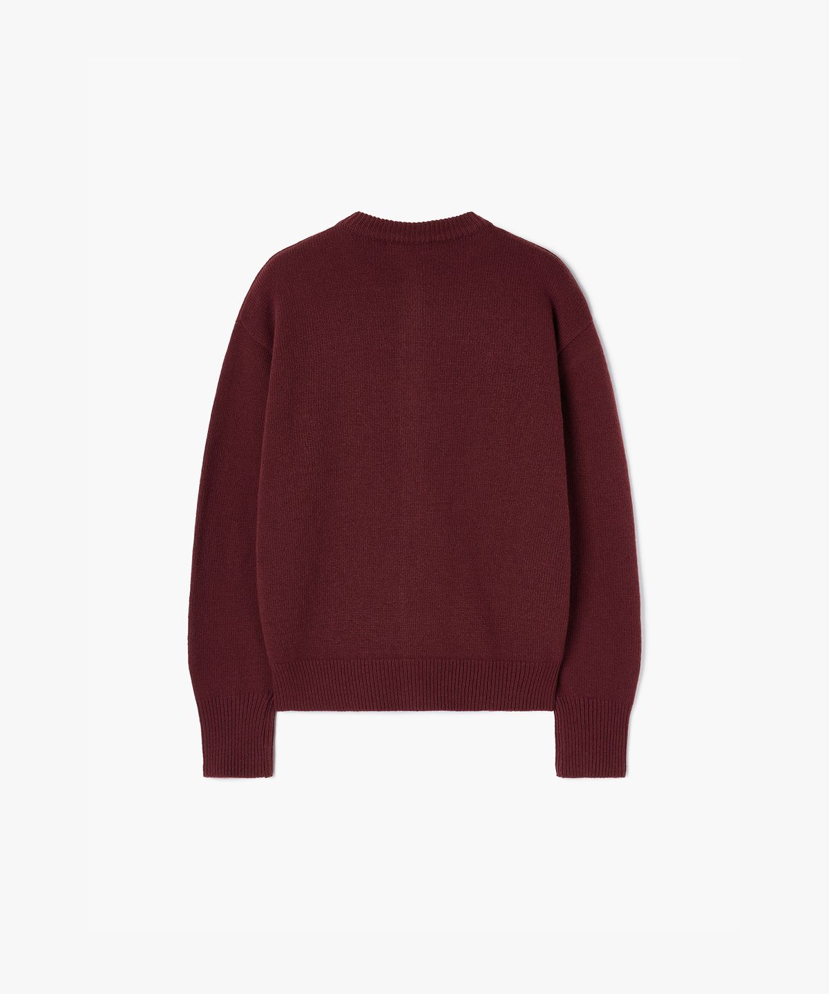 플로즈룸(FLAWSROOM) Nights Crop Knit Cardigan WINE