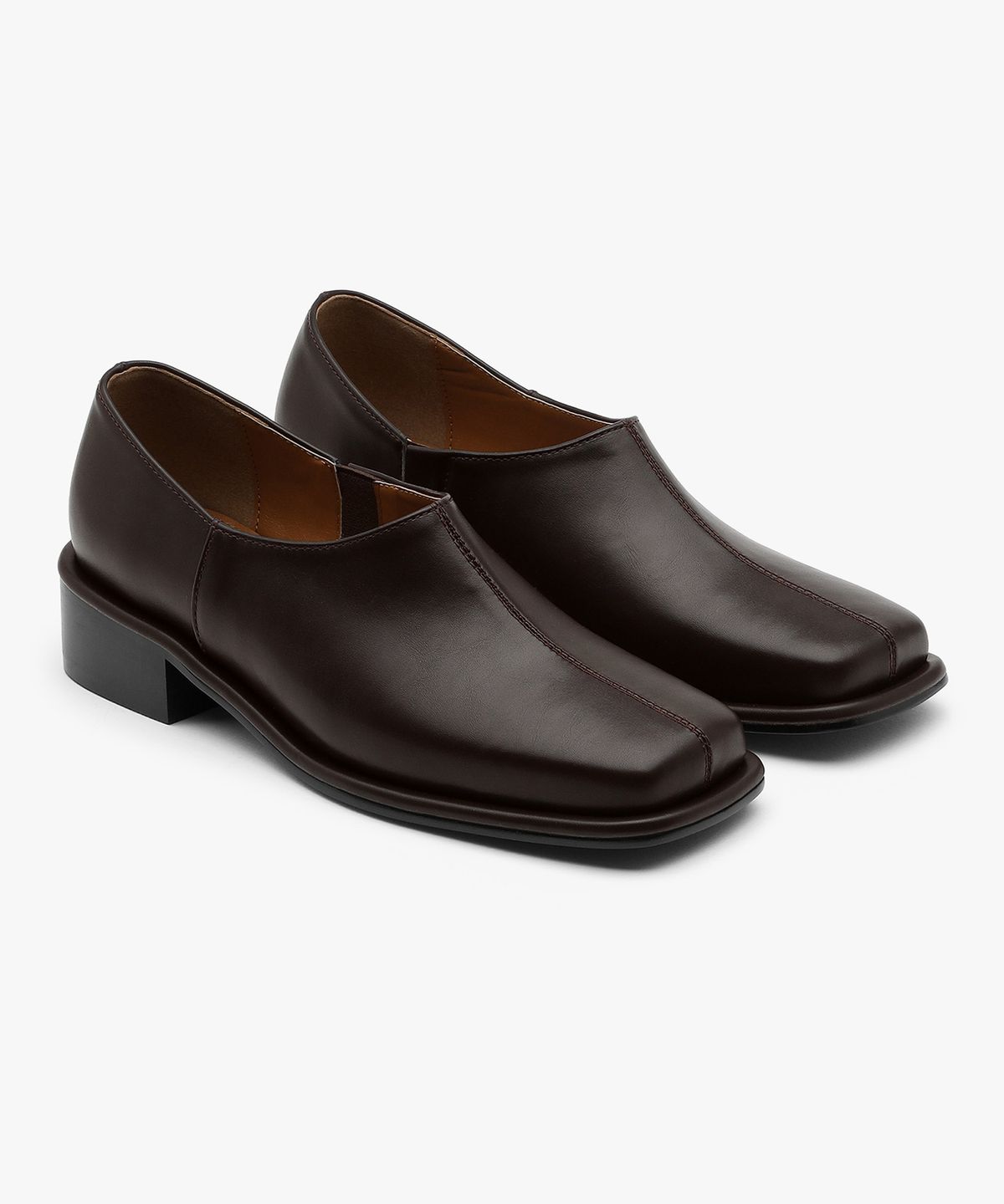 에퓨레(EPURE) MARS Square Loafers (2color)