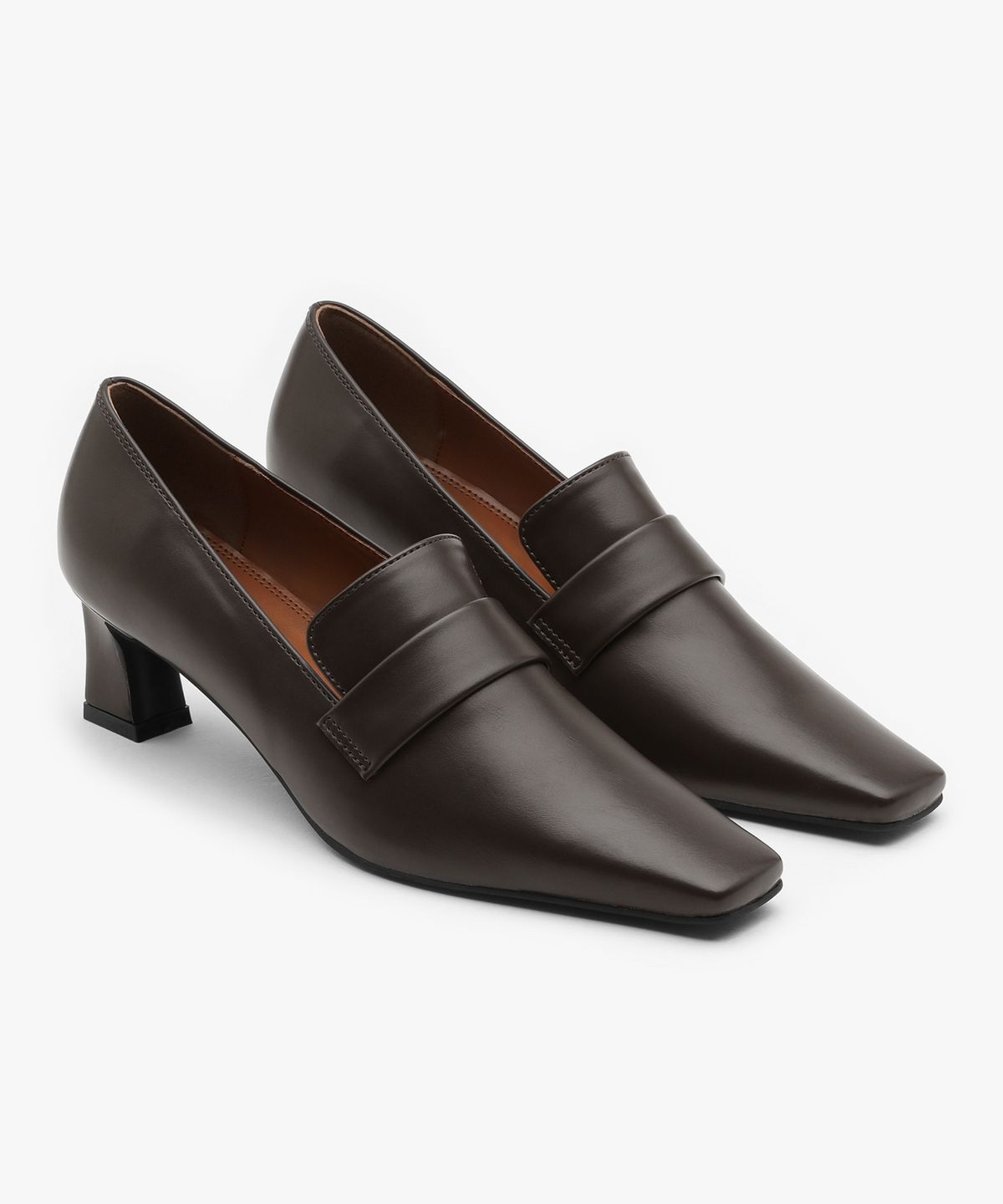 에퓨레(EPURE) KAV Heeled Loafers (2color)