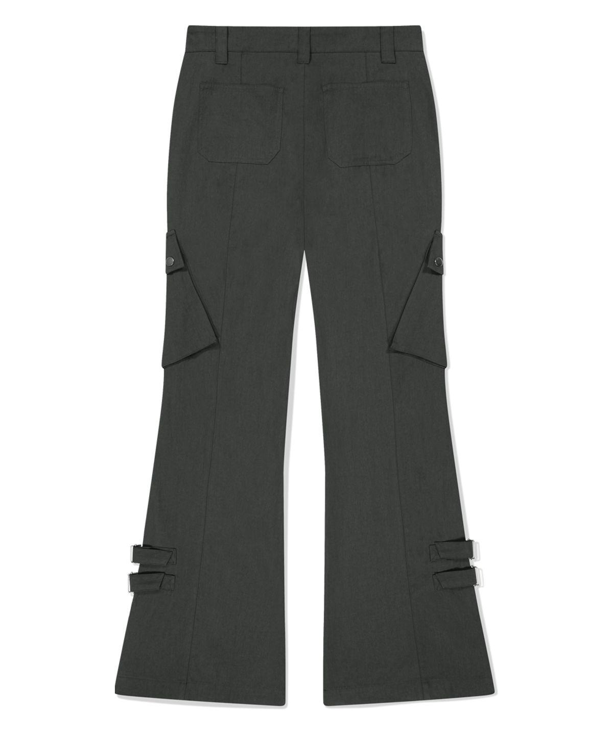 마하그리드(MAHAGRID) UTILITY CARGO FLARE PANT CHARCOAL(MG2FFFPA11A)