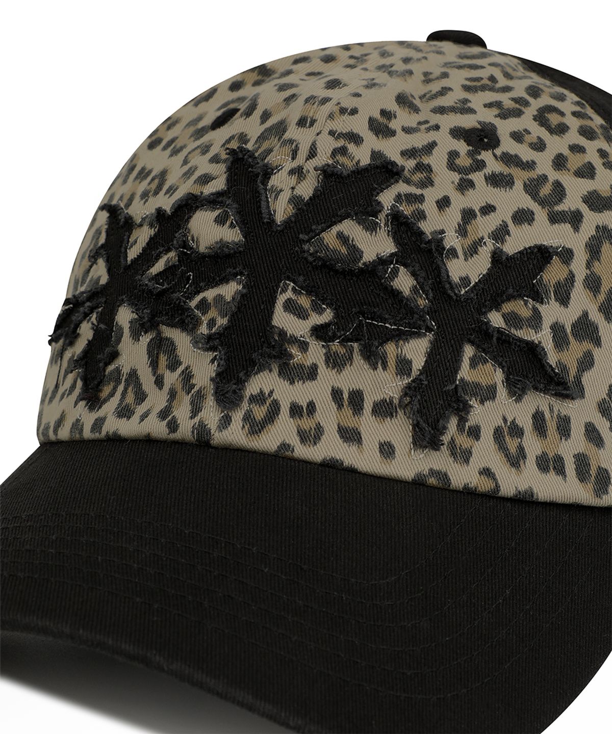마하그리드(MAHAGRID) LEOPARD CROSS STAR CAP BROWN(MG2FFMAB22A)