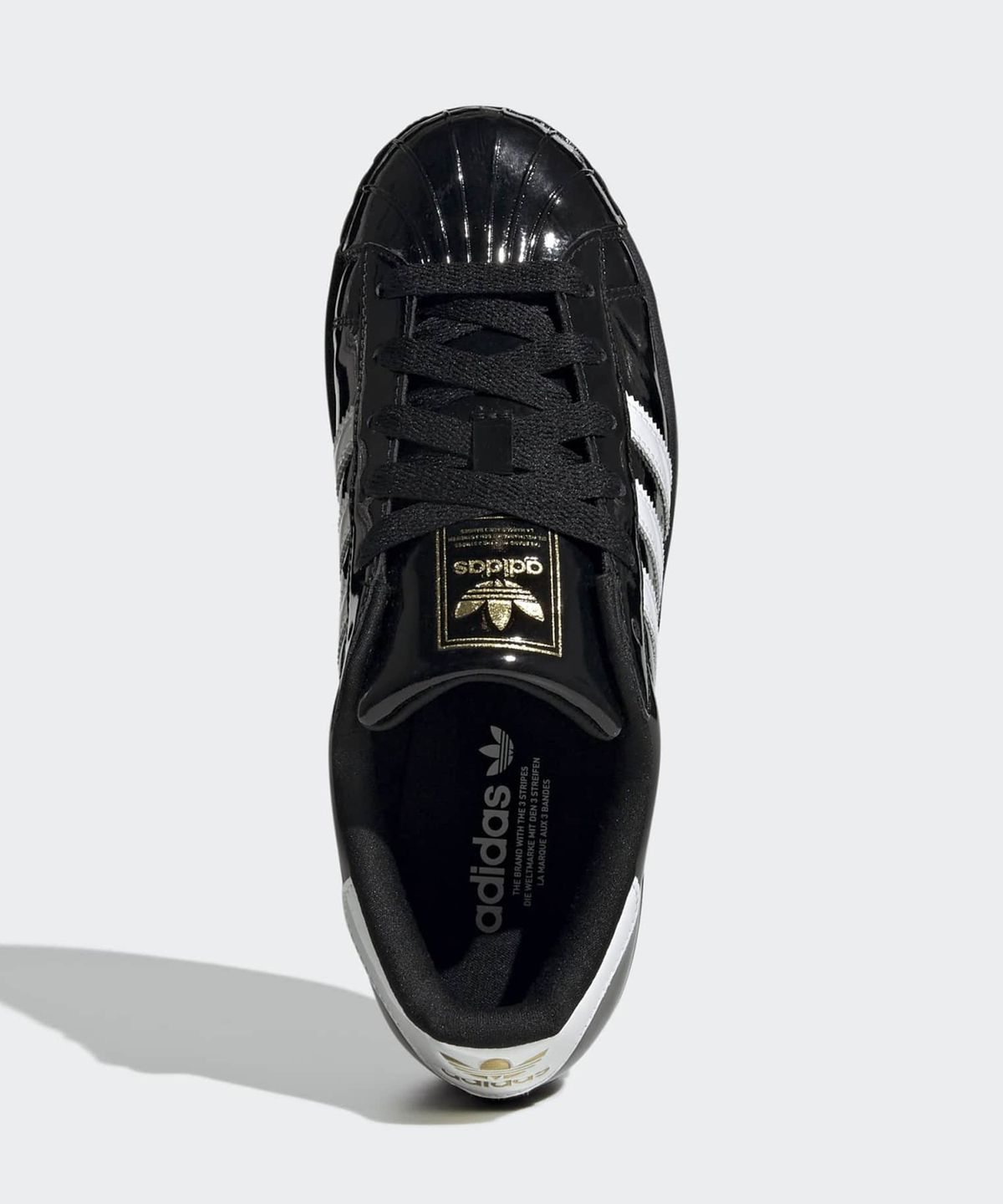 아디다스(ADIDAS) 슈퍼스타 II  - 블랙:화이트:골드 / JS4009