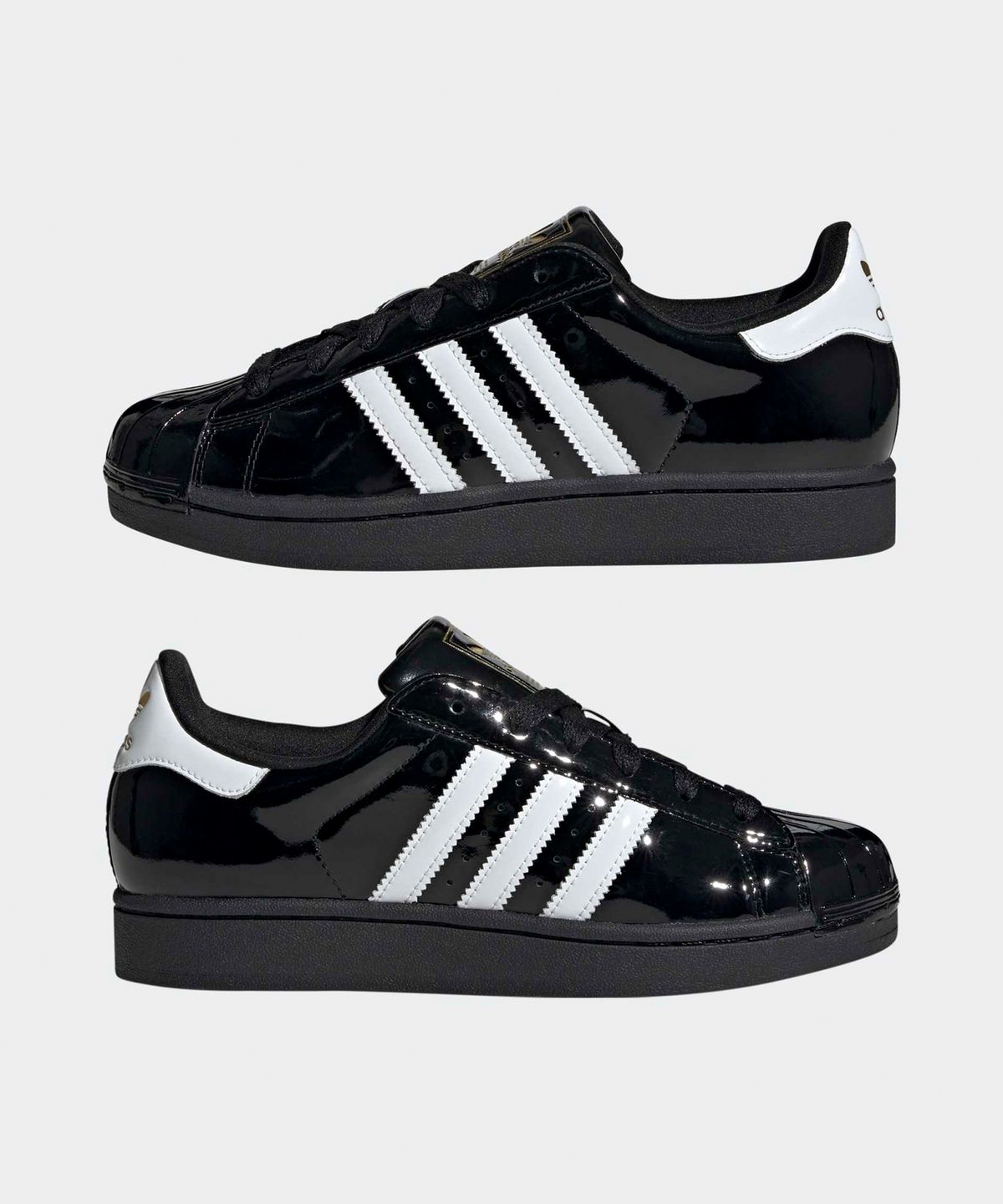 아디다스(ADIDAS) 슈퍼스타 II  - 블랙:화이트:골드 / JS4009
