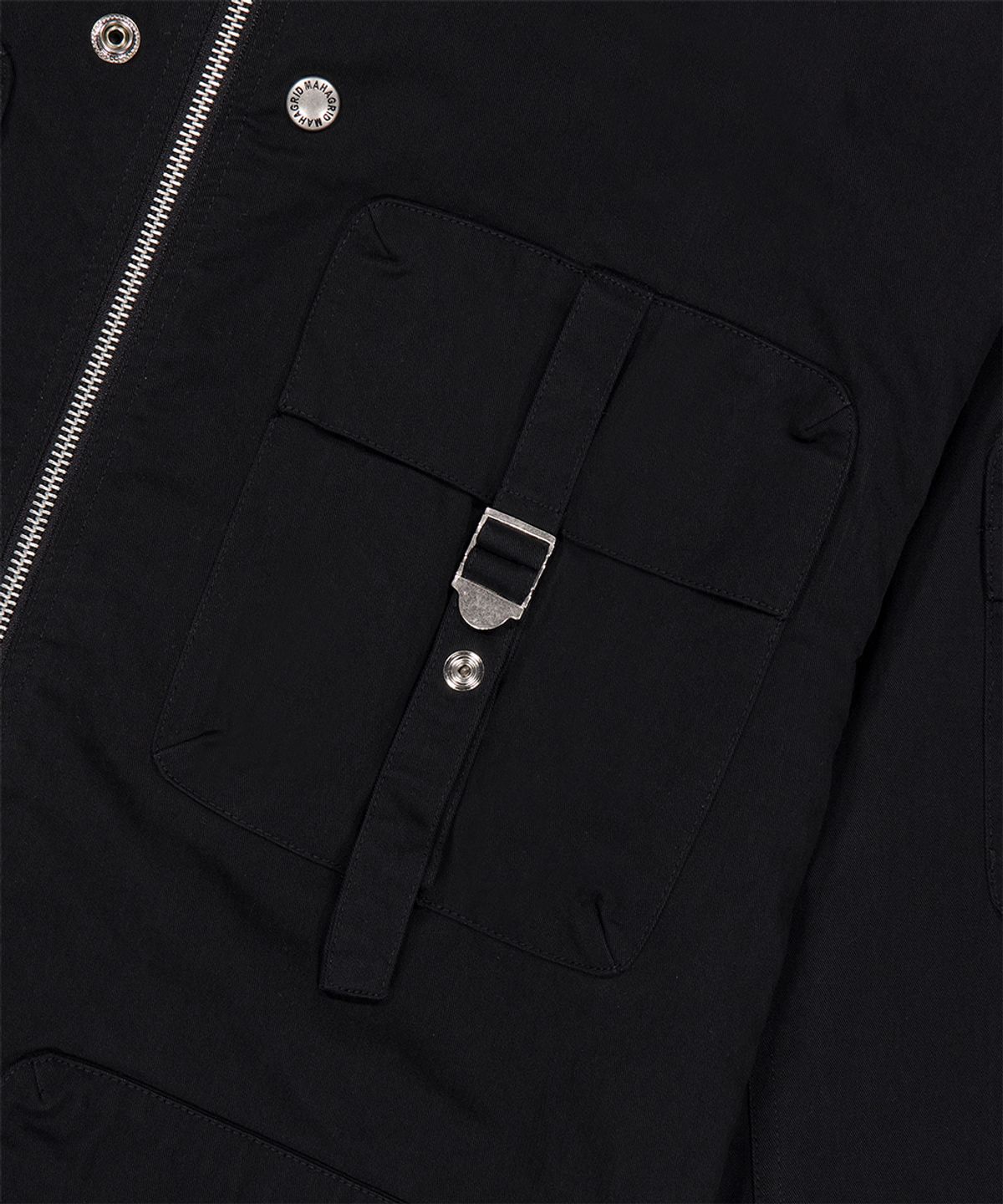 마하그리드(MAHAGRID) WASHED FIELD JACKET BLACK(MG2FFMB930A)