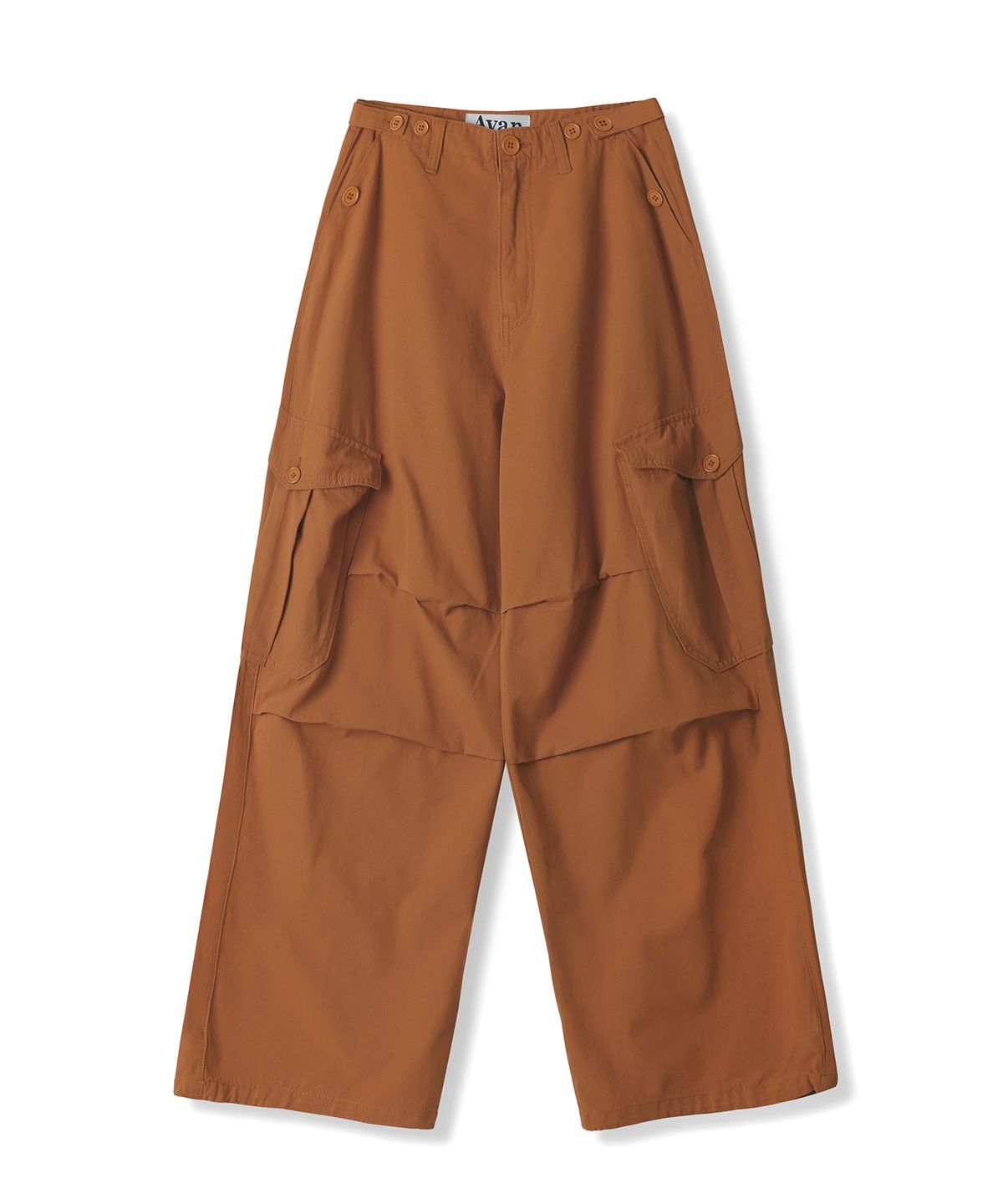 어반드레스(AVANDRESS) Enter Wide Cargo Cotton Pants CAMO