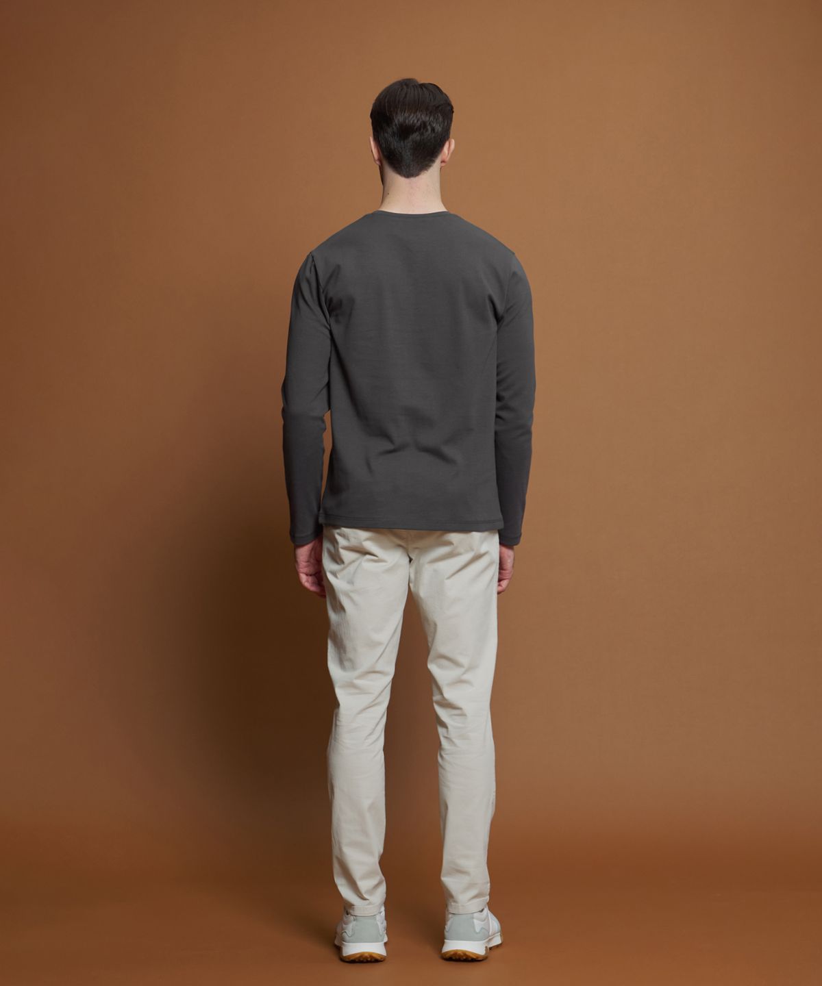 빠니깔레(PANICALE) 아이보리 드로우스트링 면혼방 팬츠