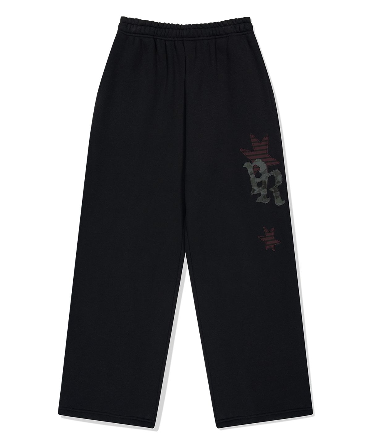 마하그리드(MAHAGRID) PRAY APPLIQUE SWEAT PANT BLACK(MG2FFMPA05A)