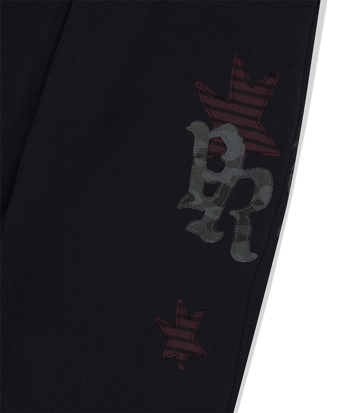 마하그리드(MAHAGRID) PRAY APPLIQUE SWEAT PANT BLACK(MG2FFMPA05A)