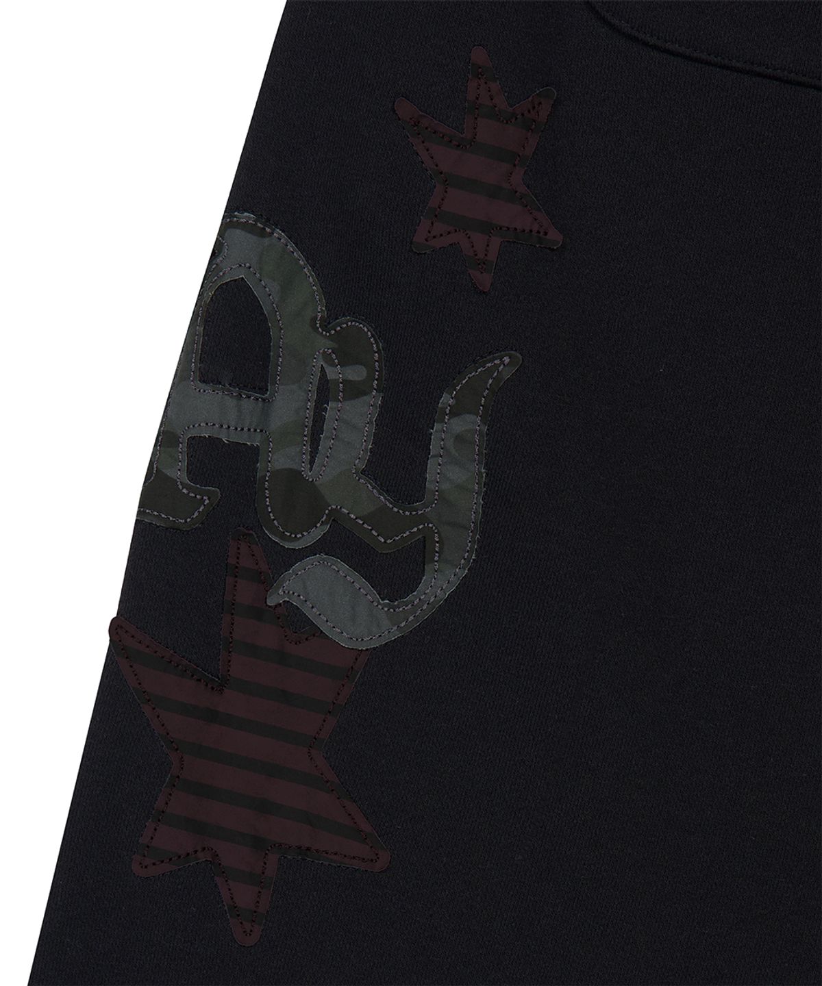 마하그리드(MAHAGRID) PRAY APPLIQUE SWEAT PANT BLACK(MG2FFMPA05A)