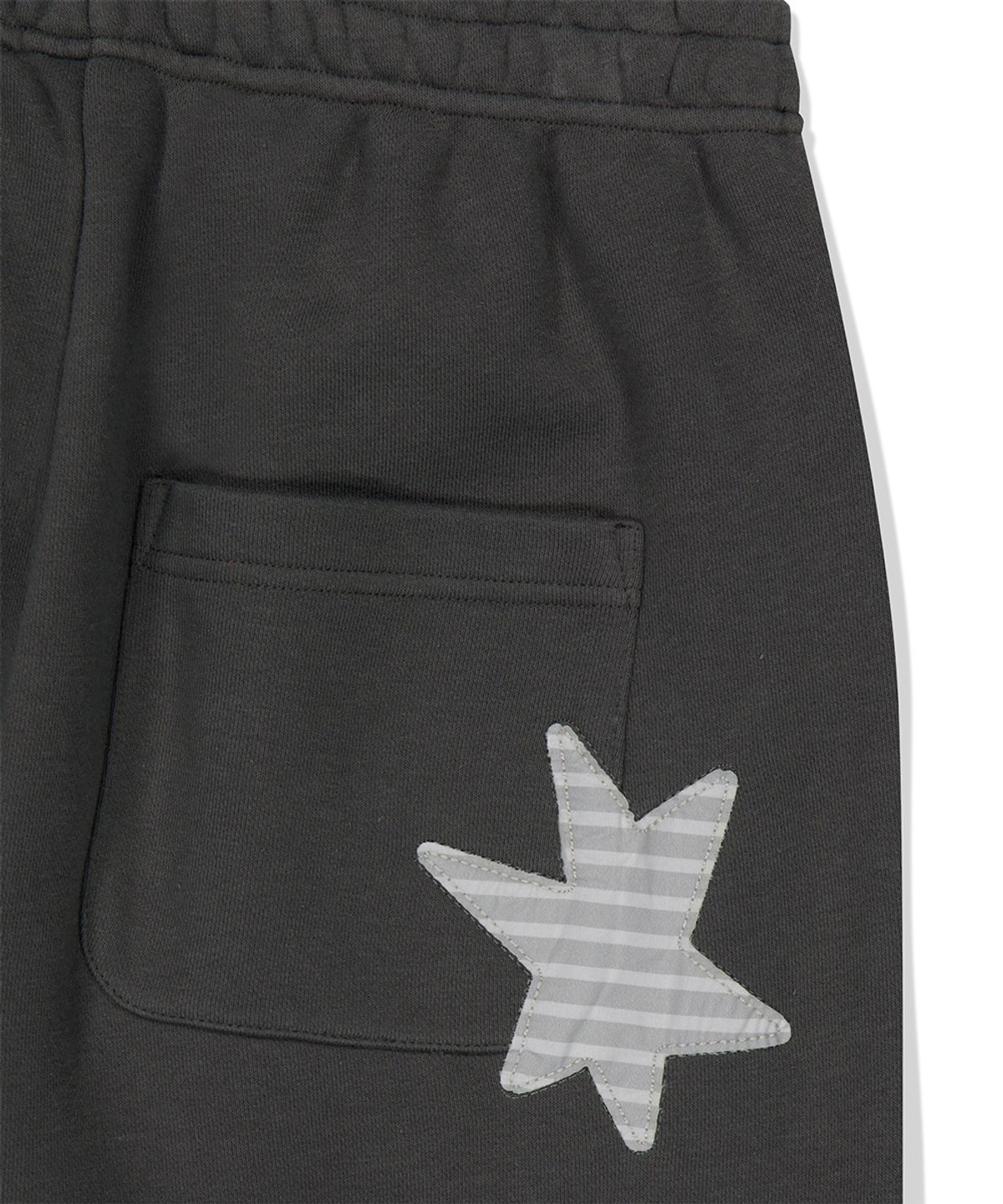 마하그리드(MAHAGRID) PRAY APPLIQUE SWEAT PANT CHARCOAL(MG2FFMPA05A)