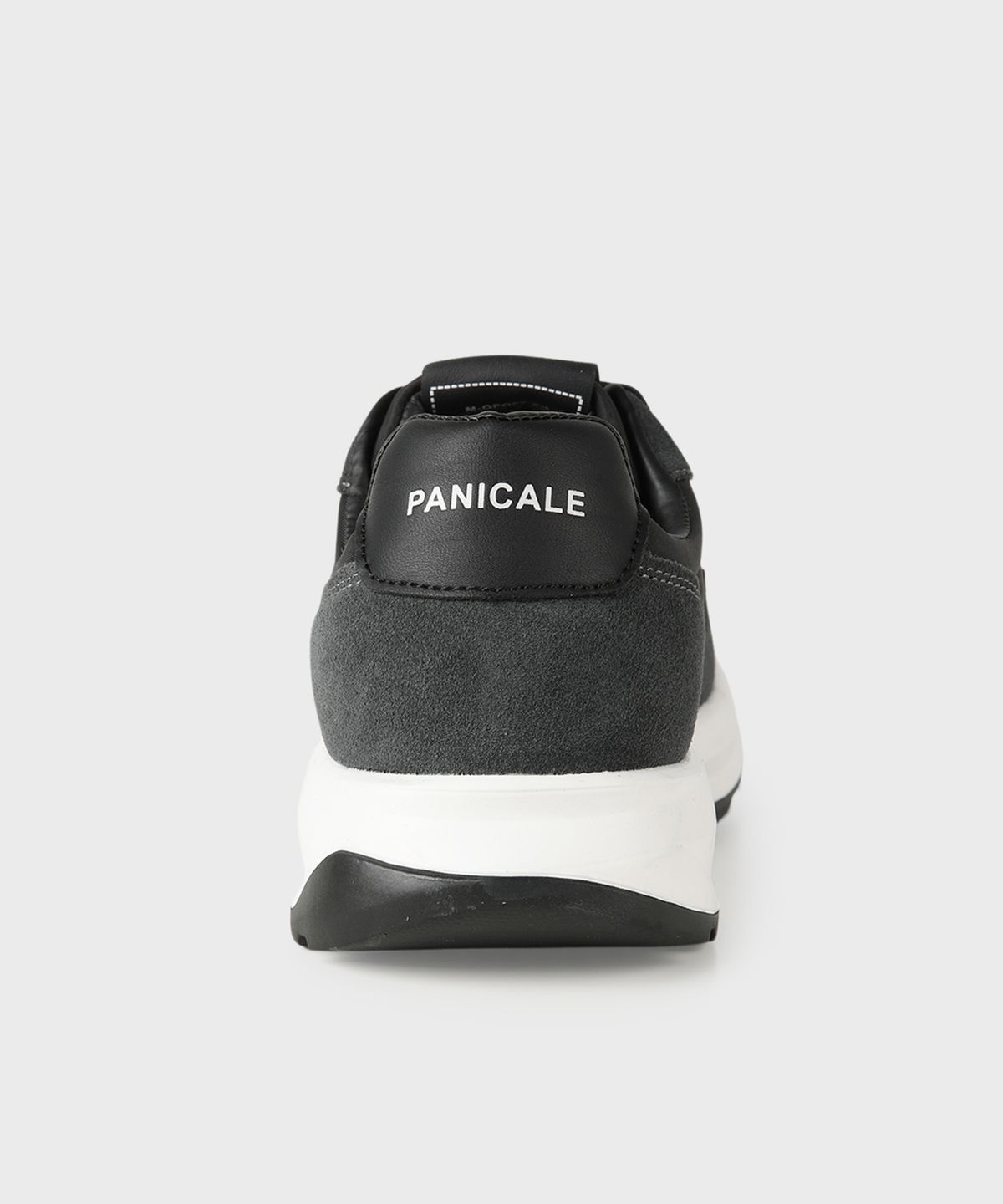빠니깔레(PANICALE) 블랙 스웨이드 레더 스니커즈