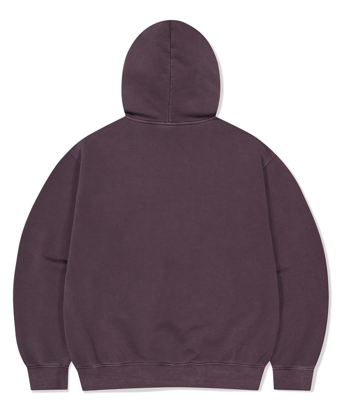마하그리드(MAHAGRID) PIGMENT ECLIPSE LOGO HOODIE DEEP PURPLE(MG2FFMM411A)