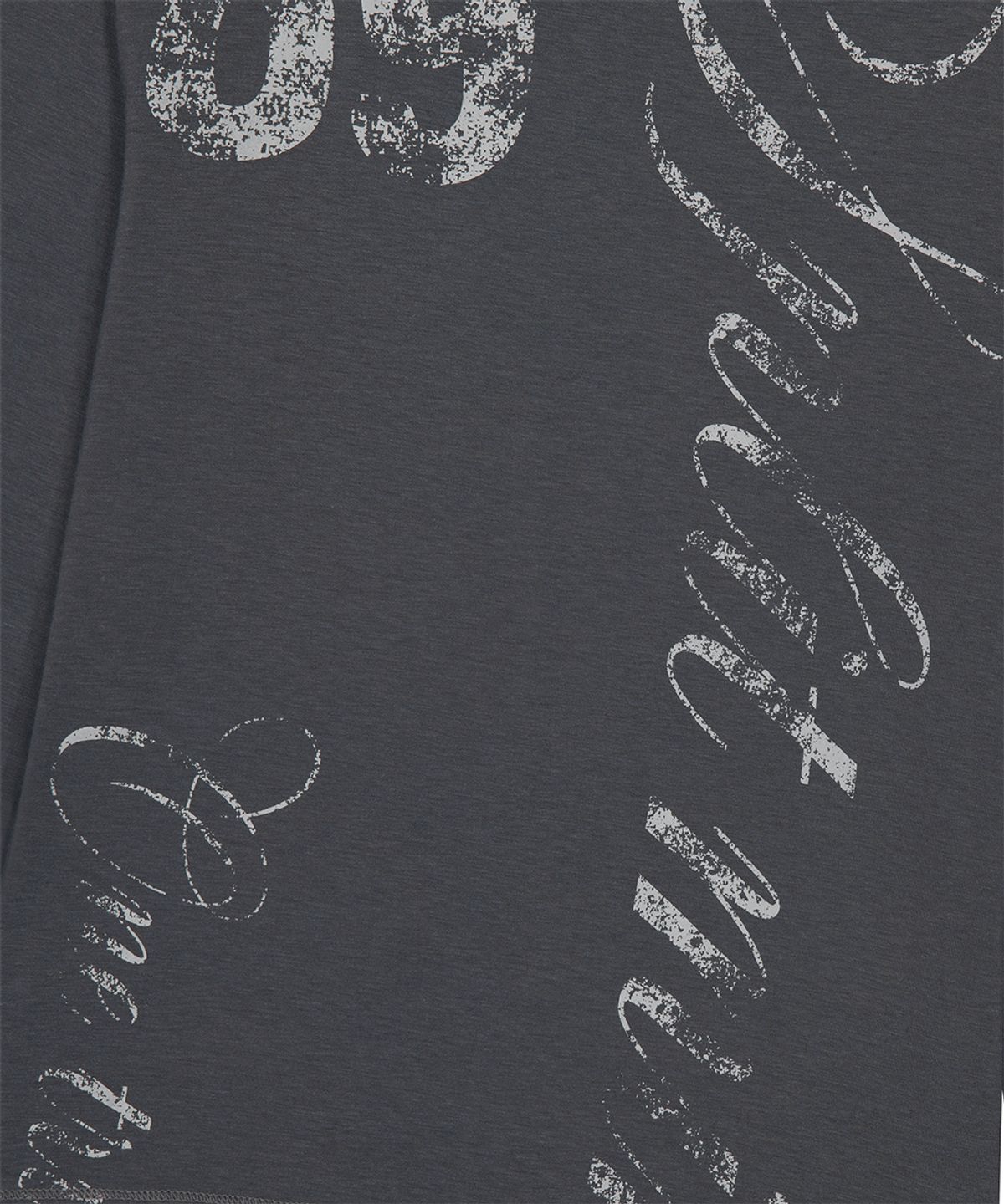 마하그리드(MAHAGRID) TRUTH LAYERED LONG SLEEVE TEE CHARCOAL(MG2FFFT572A)