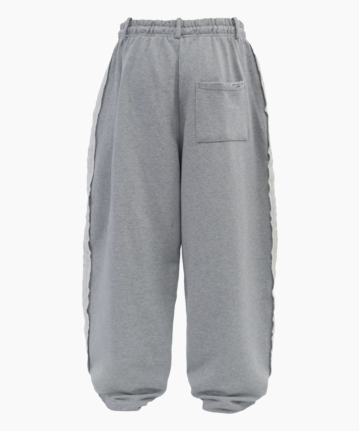 크리건(CRIGUN) Wide Track Pants Max Over Fit MELANGE GREY