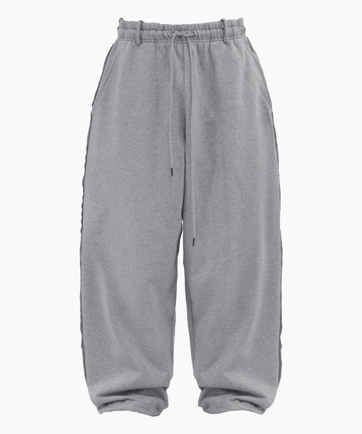 크리건(CRIGUN) Wide Track Pants Max Over Fit MELANGE GREY