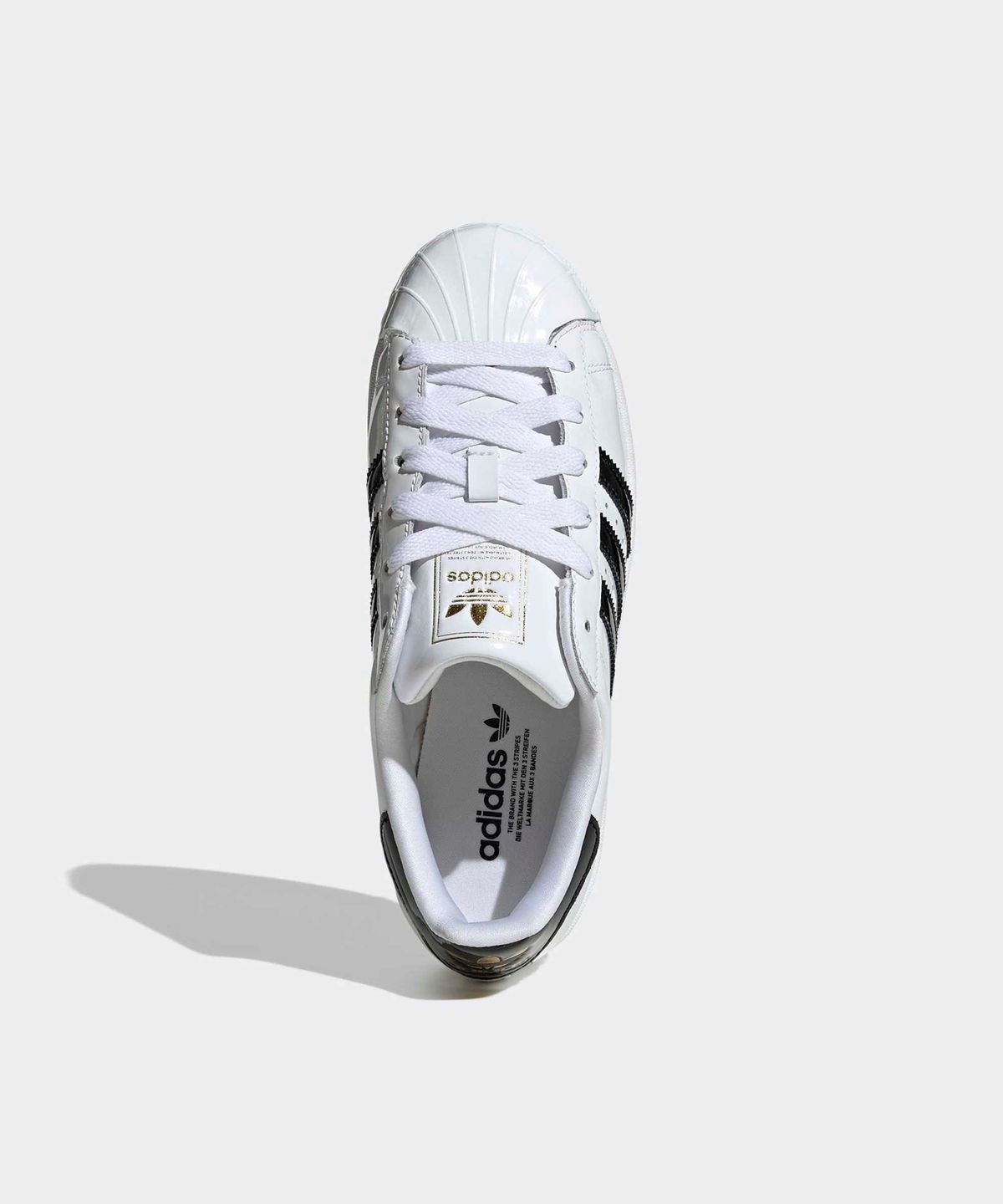 아디다스(ADIDAS) 슈퍼스타 II  - 화이트:블랙:골드 / JS4010
