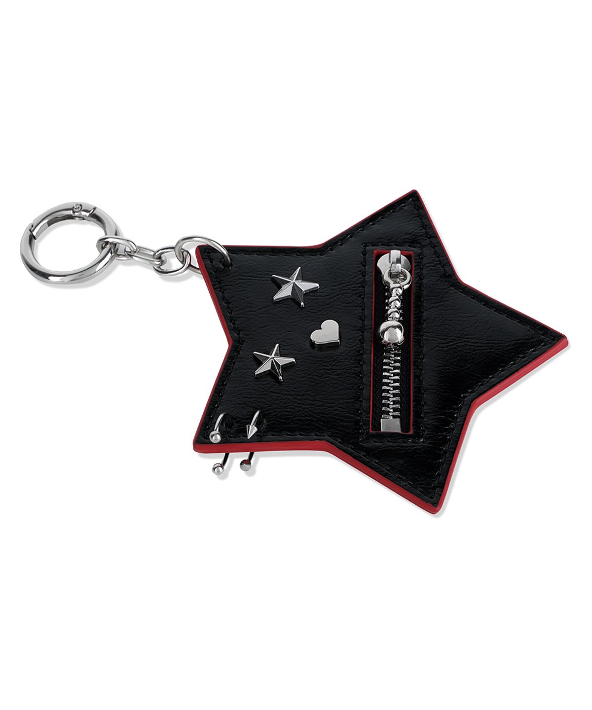 마하그리드(MAHAGRID) PIERCING STAR KEYRING BLACK(MG2FFMAB92A)