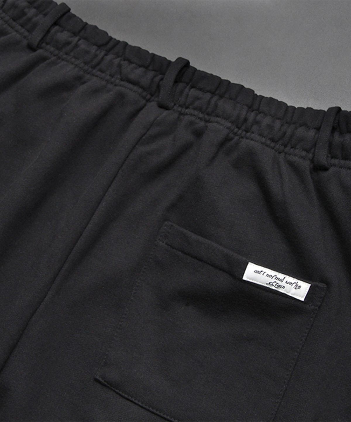 크리건(CRIGUN) Wide Track Pants Max Over Fit BLACK