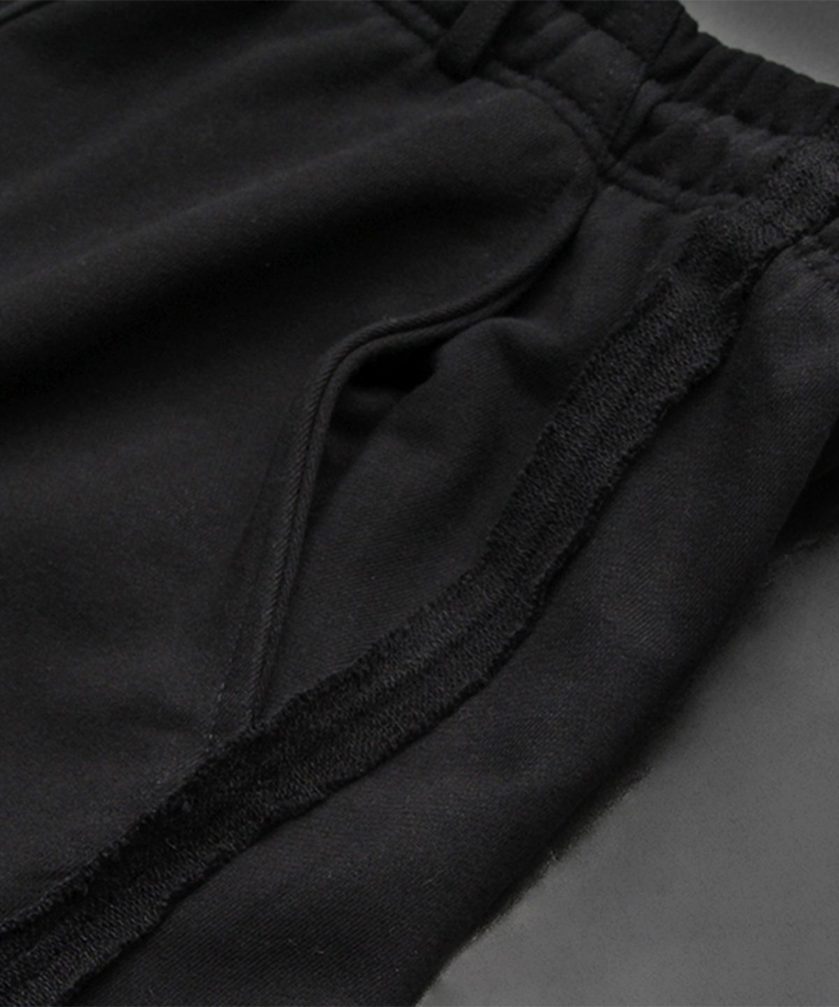 크리건(CRIGUN) Wide Track Pants Max Over Fit BLACK