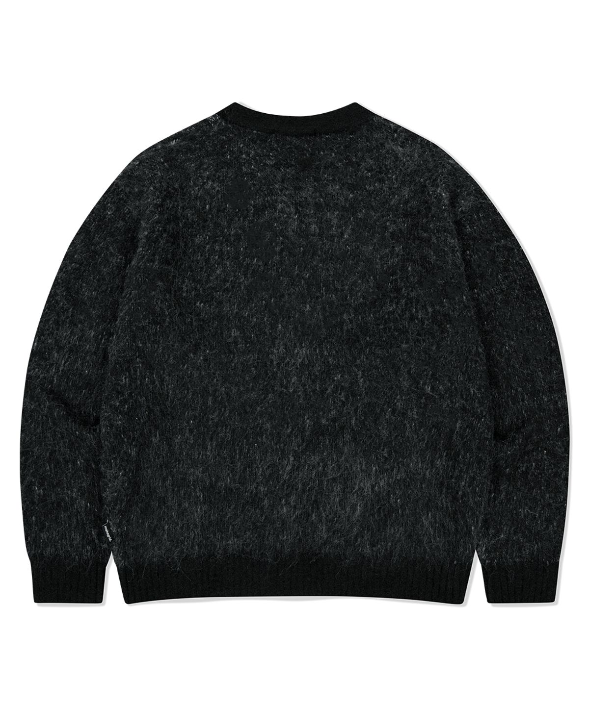 마하그리드(MAHAGRID) MIXED HAIRY KNIT CARDIGAN BLACK(MG2FFMK681A)