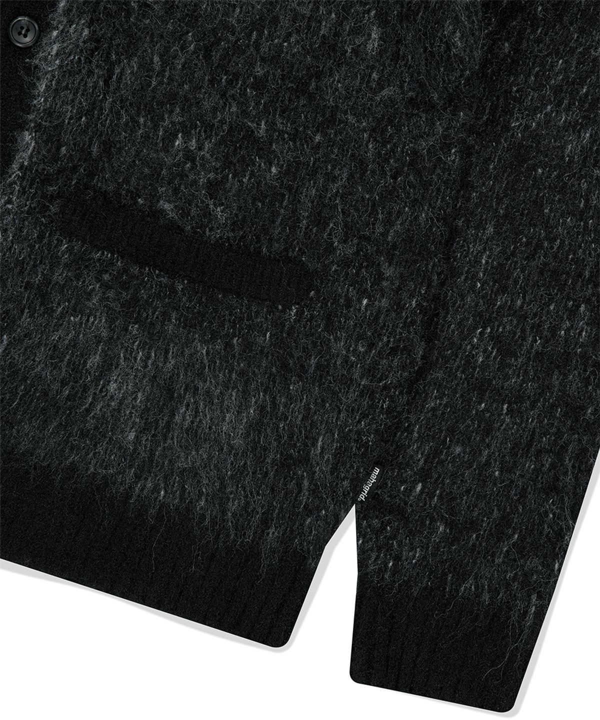 마하그리드(MAHAGRID) MIXED HAIRY KNIT CARDIGAN BLACK(MG2FFMK681A)