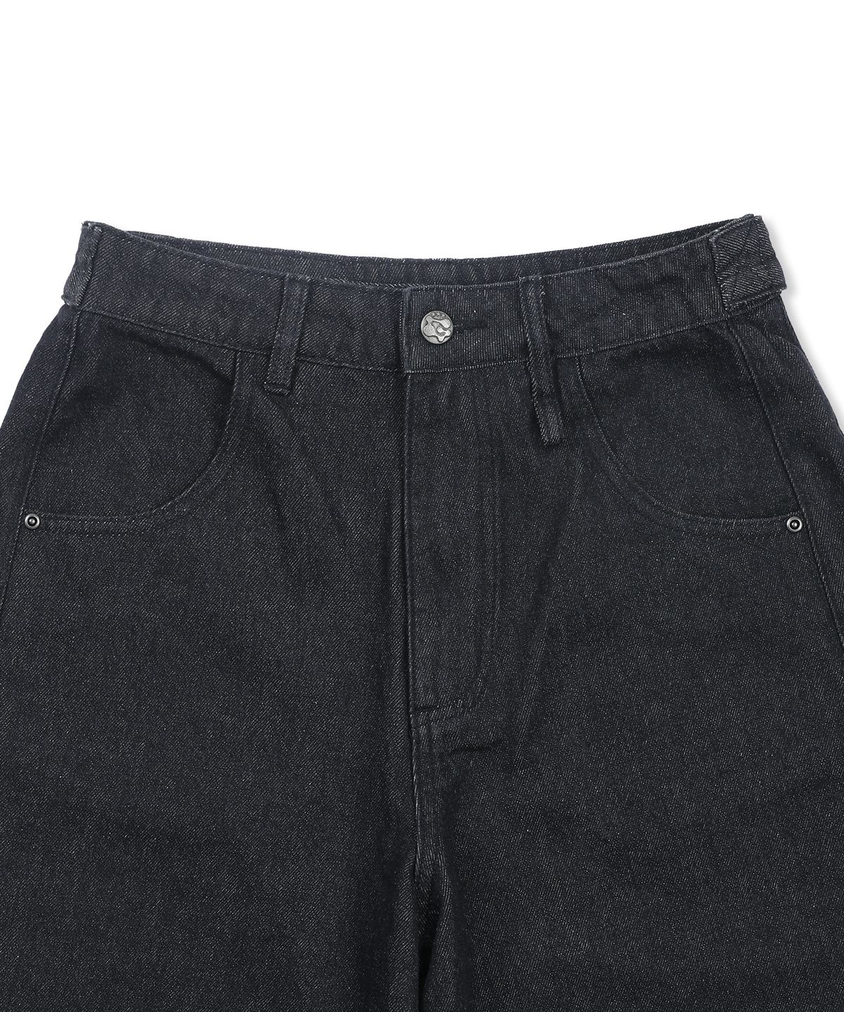 글랙(GLACK) GP173 독타운 크로스 벌룬 데님팬츠 (BLACK)
