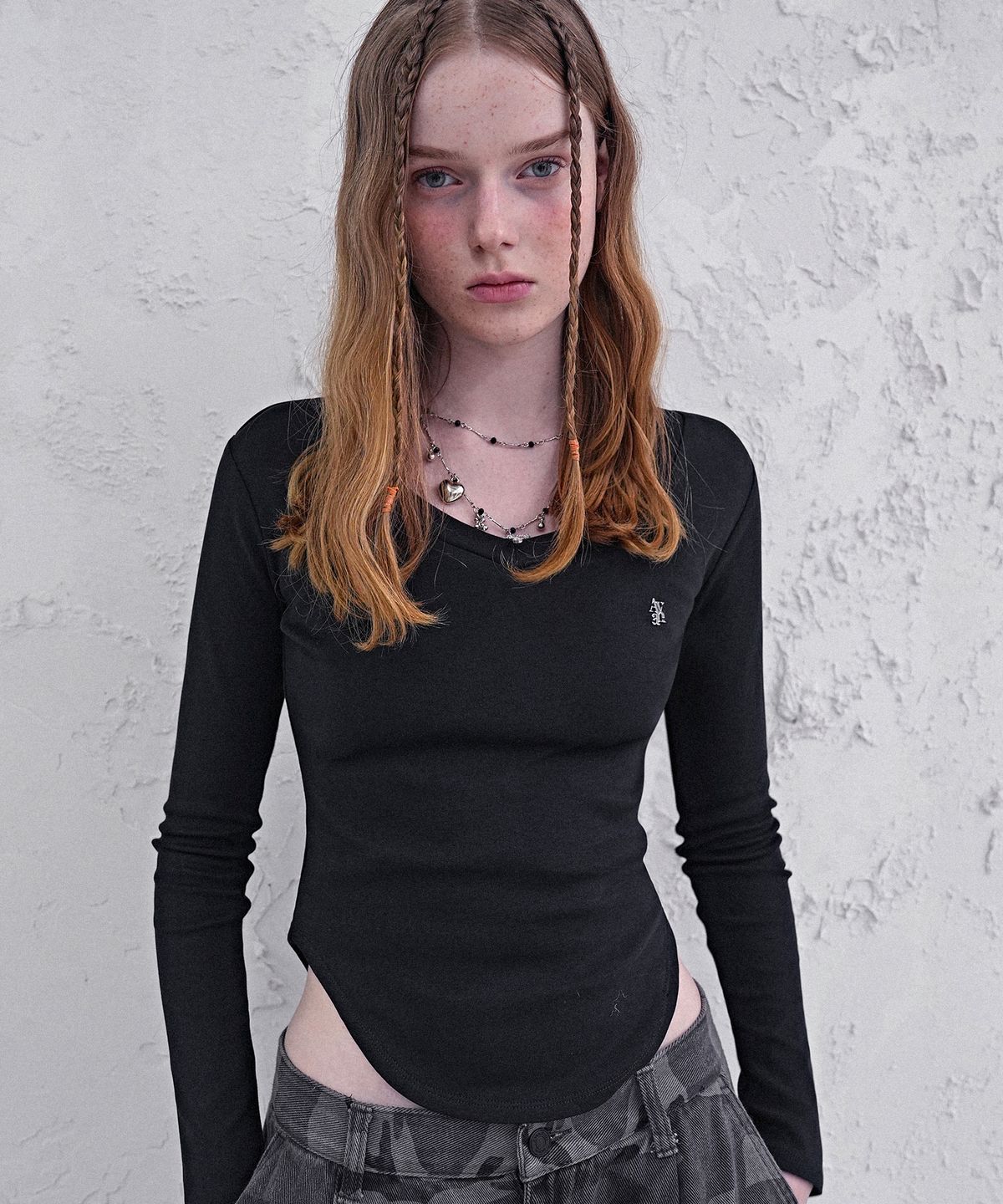 어반드레스(AVANDRESS) Line Sculpt Top_2Colors