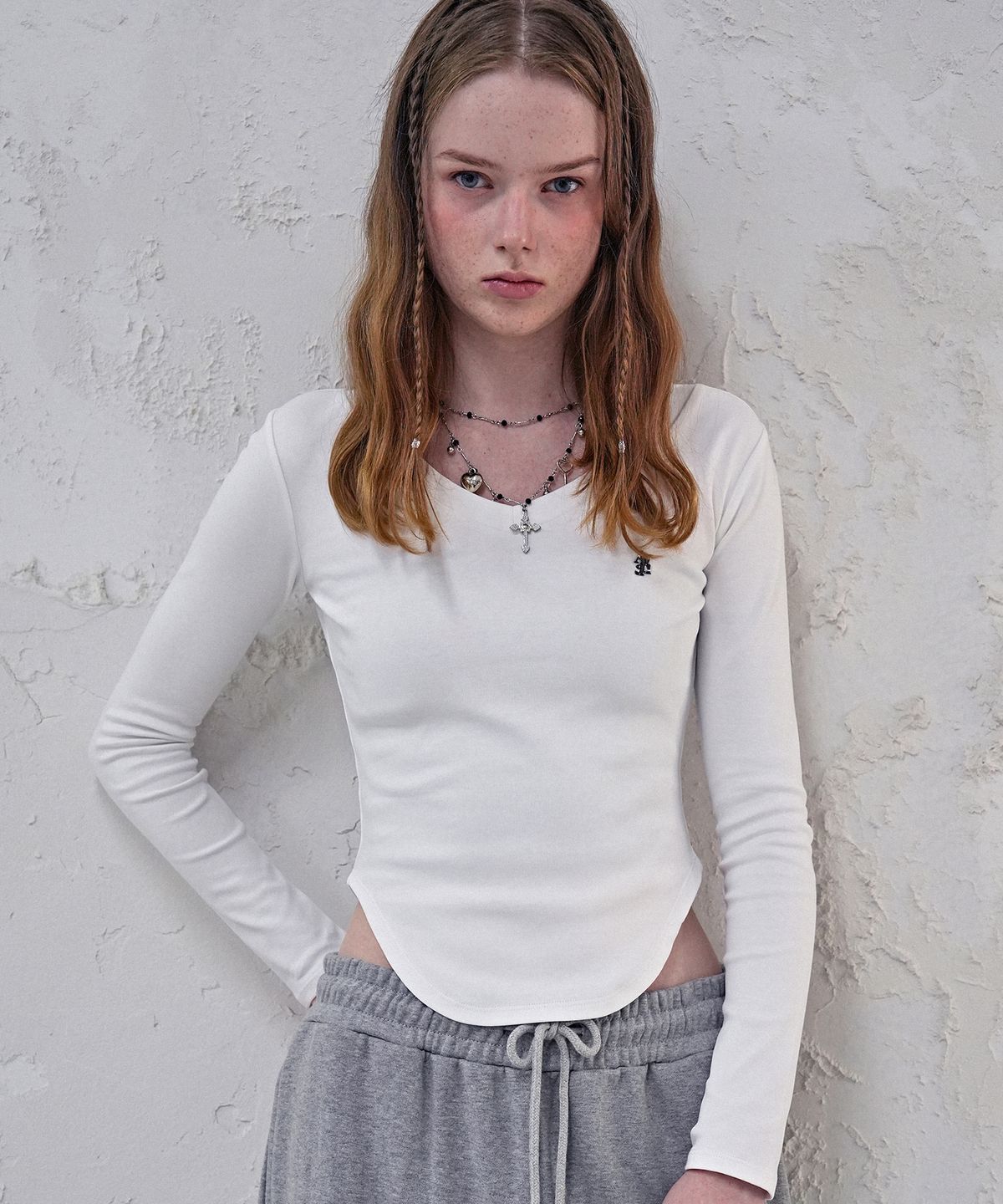 어반드레스(AVANDRESS) Line Sculpt Top_2Colors